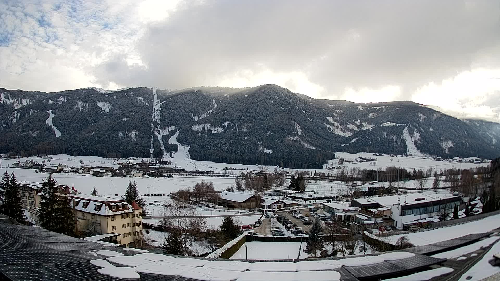 Webcam Riscone | Hotel Olympia | Vista su Plan de Corones