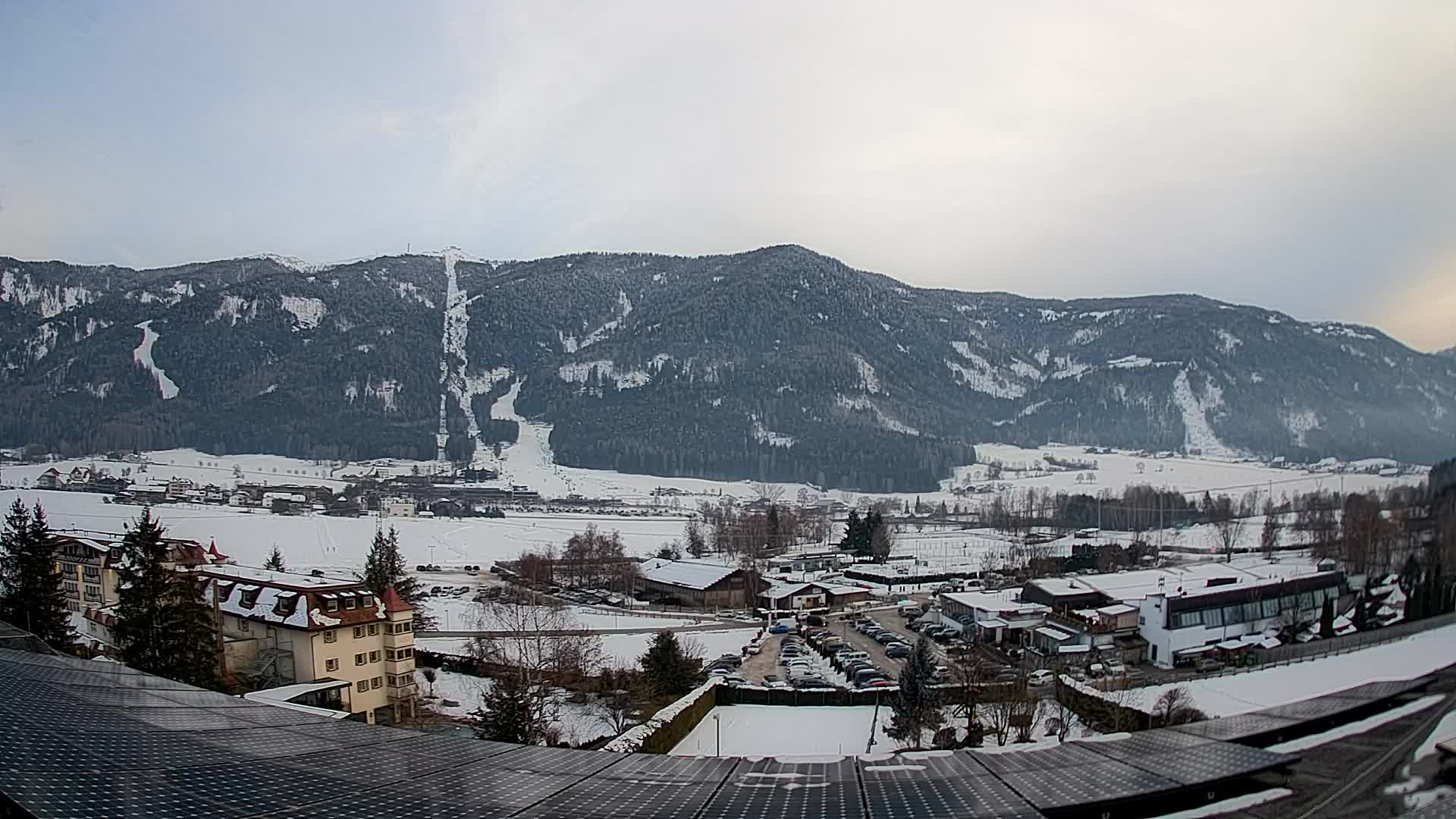 Webcam Riscone | Hotel Olympia | Vista su Plan de Corones