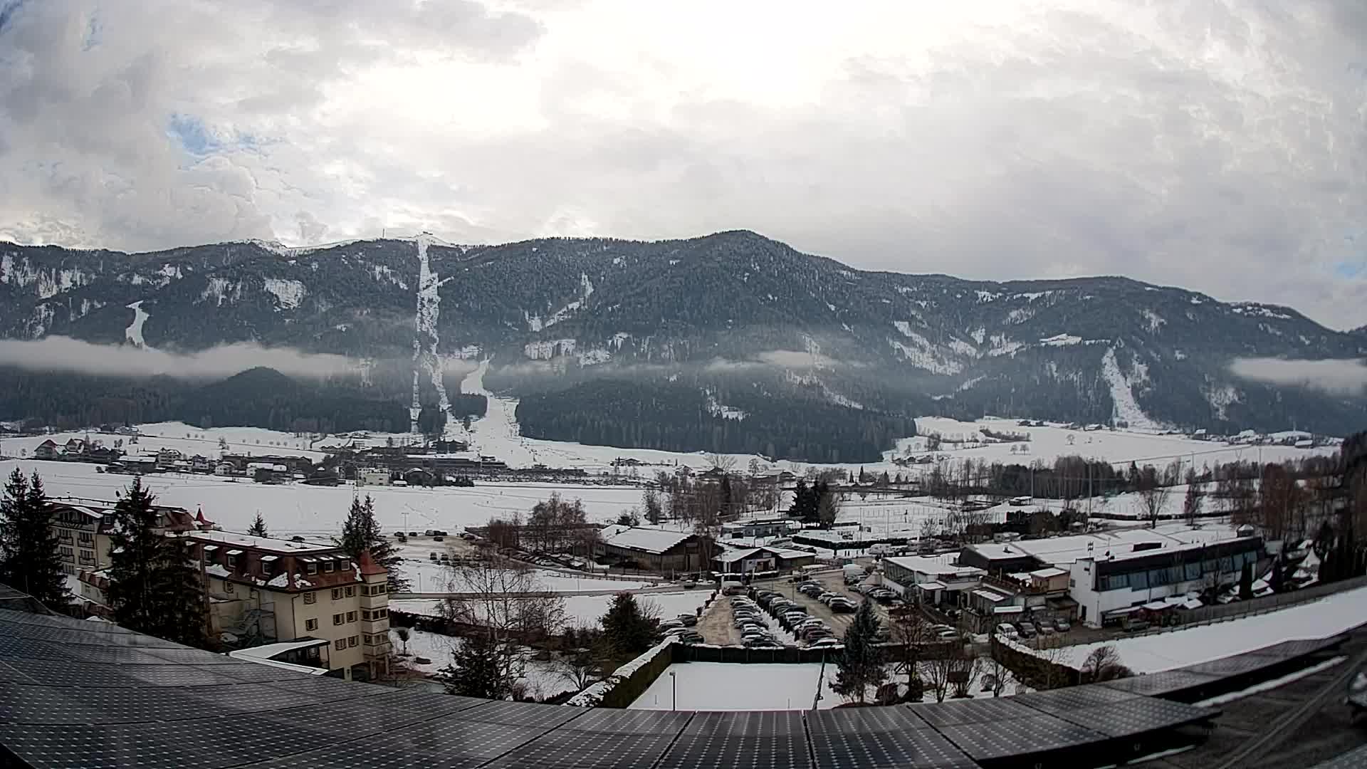 Webcam Riscone | Hotel Olympia | Vista su Plan de Corones