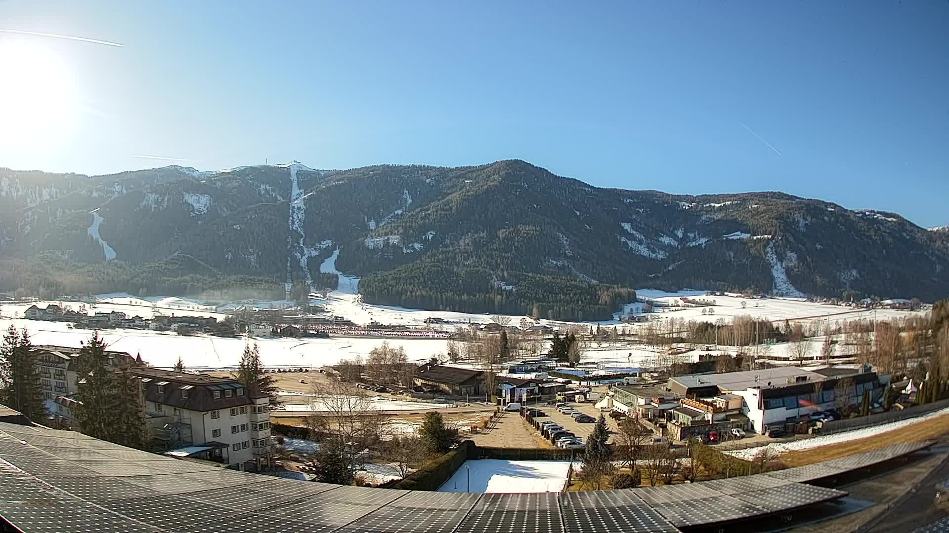 Webcam Riscone | Hotel Olympia | Vista su Plan de Corones