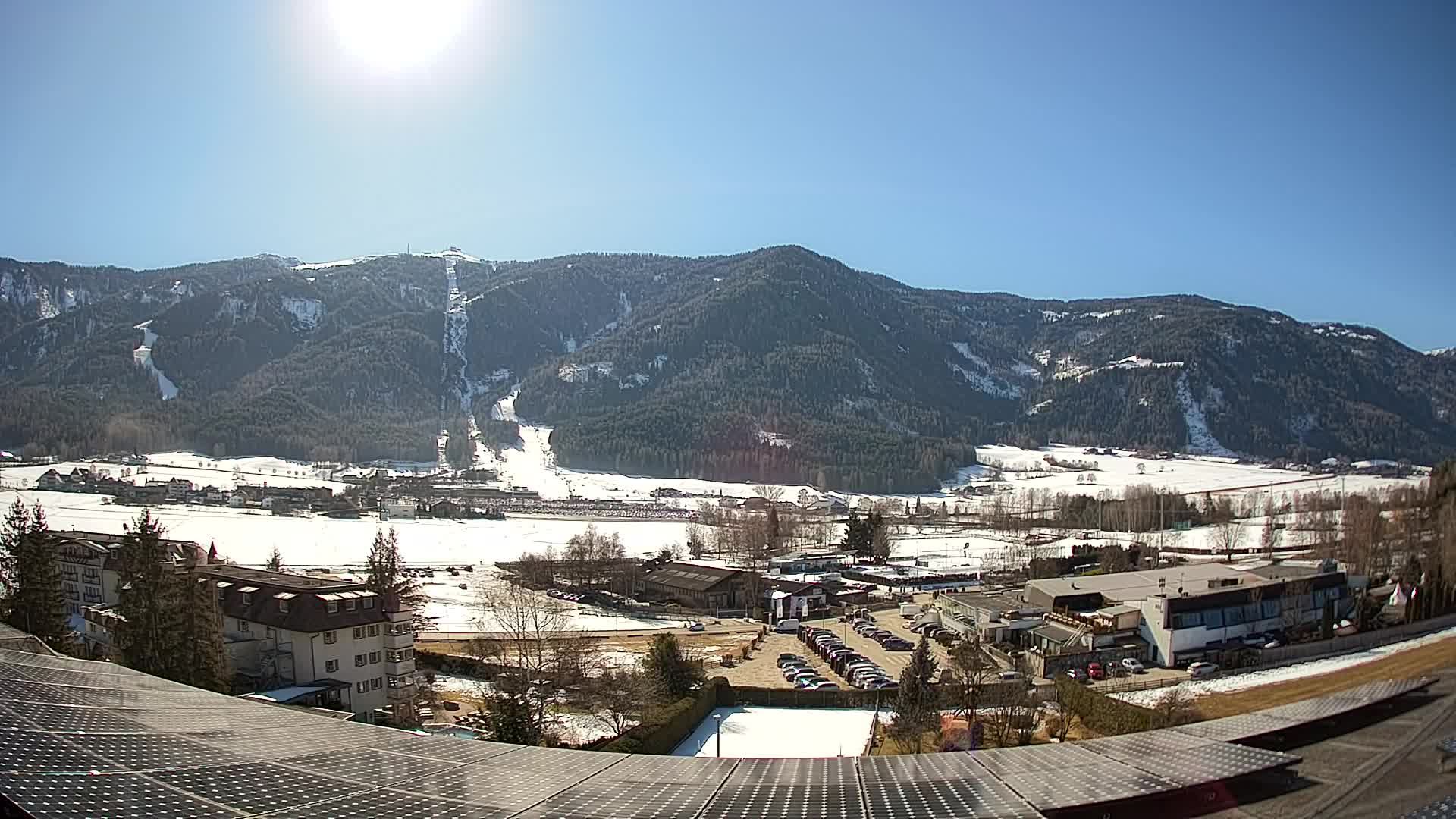 Webcam Riscone | Hotel Olympia | Vista su Plan de Corones