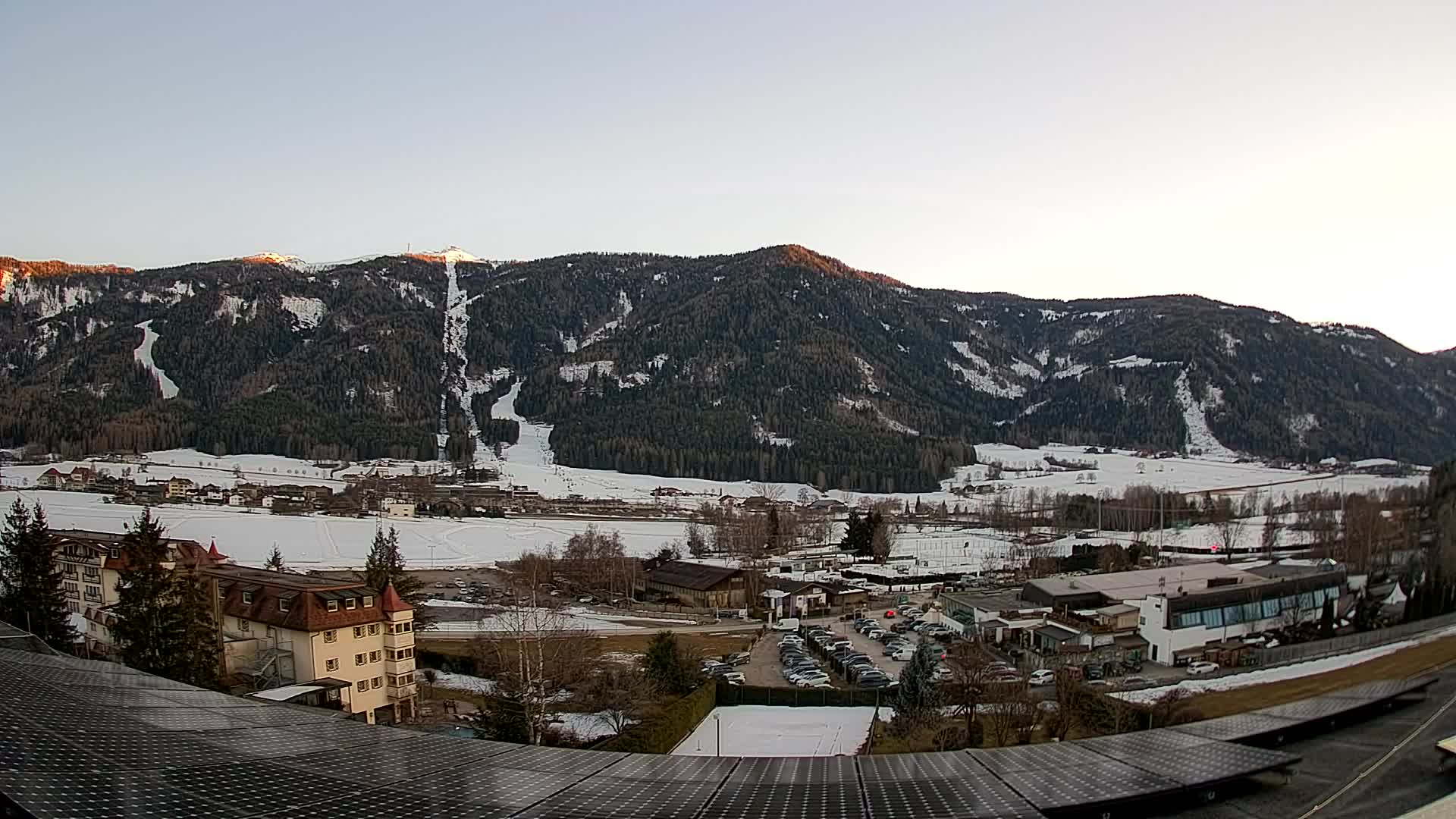 Webcam Riscone | Hotel Olympia | Vista su Plan de Corones