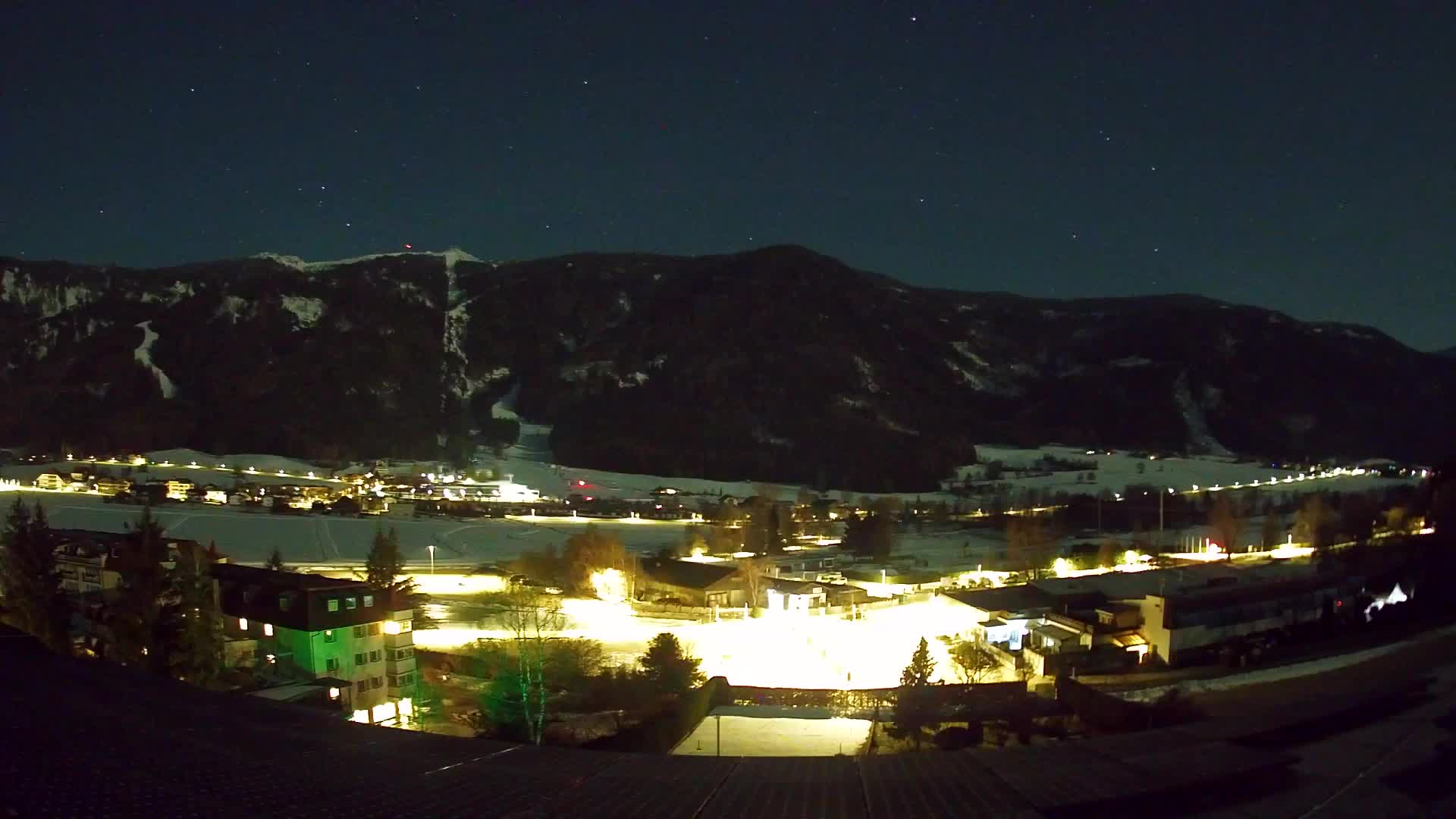 Spletna kamera Riscone | Hotel Olympia | Pogled na Kronplatz