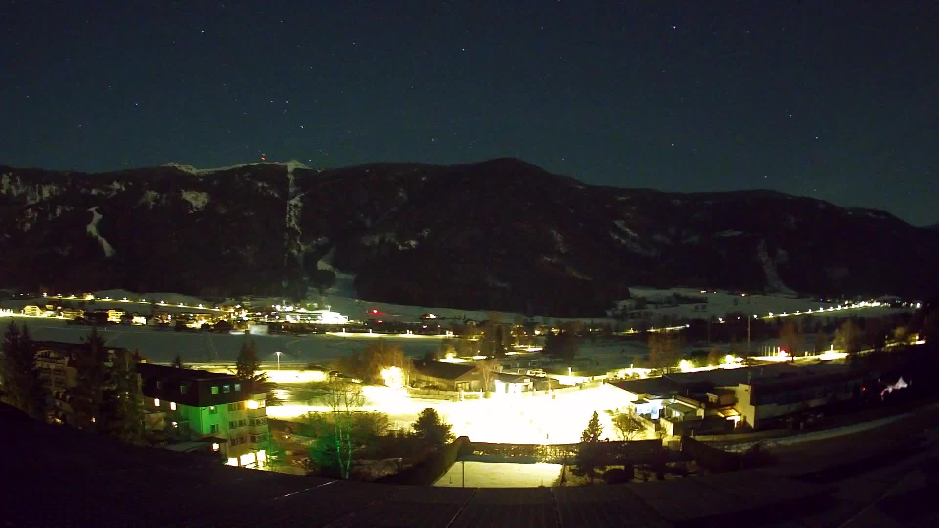 Spletna kamera Riscone | Hotel Olympia | Pogled na Kronplatz