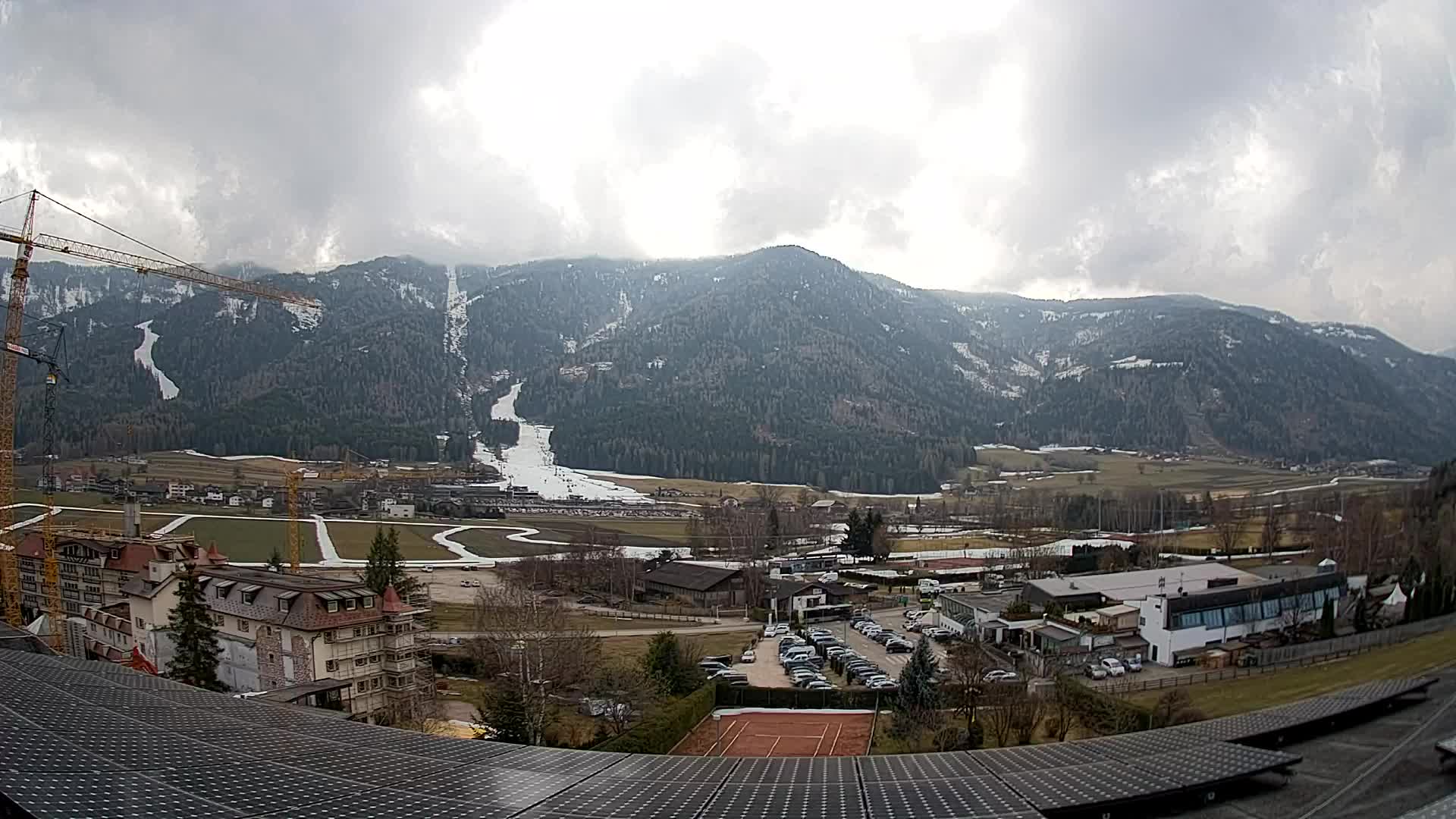 Spletna kamera Riscone | Hotel Olympia | Pogled na Kronplatz