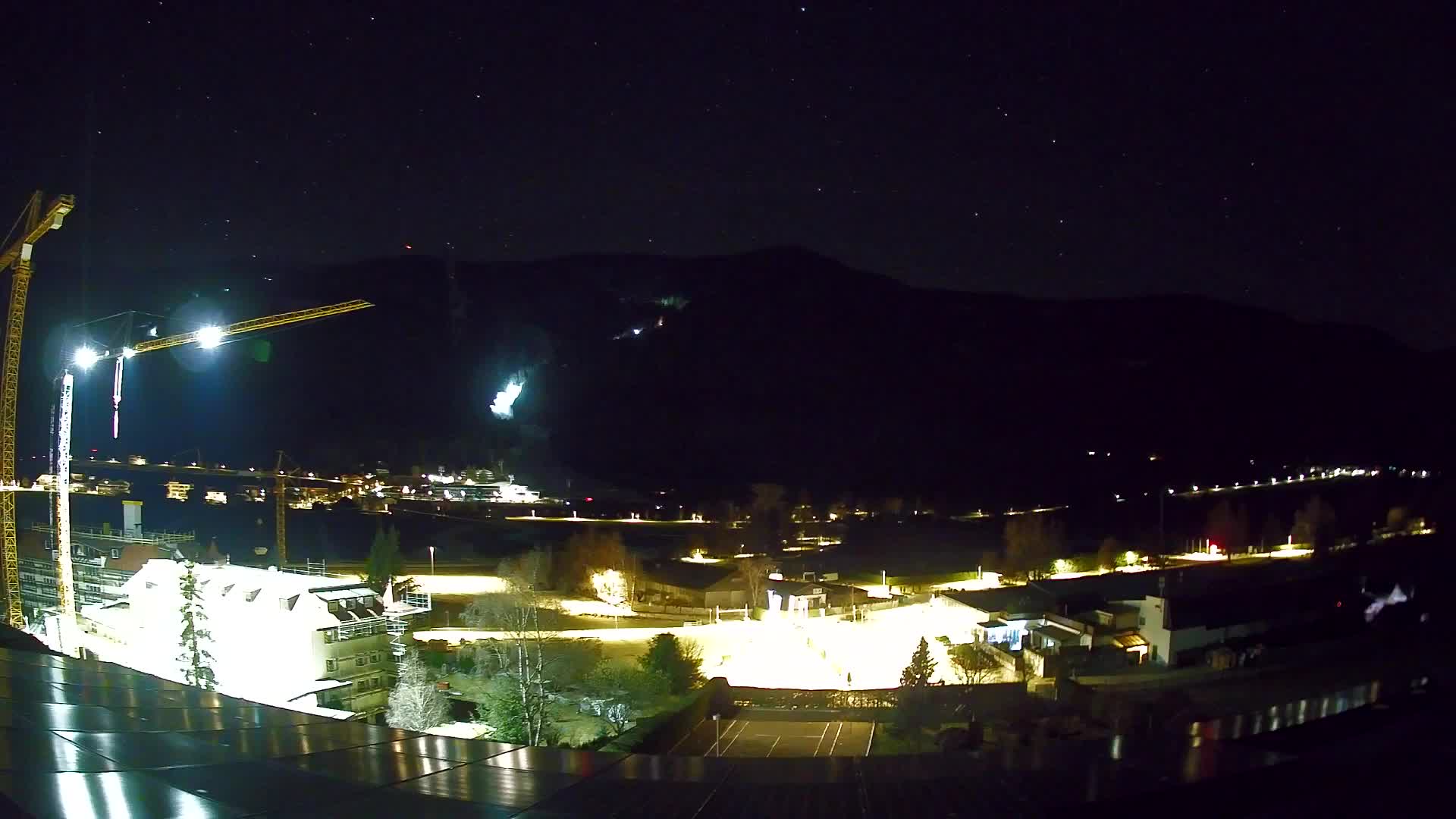 Web kamera Riscone | Hotel Olympia | Pogled na Kronplatz