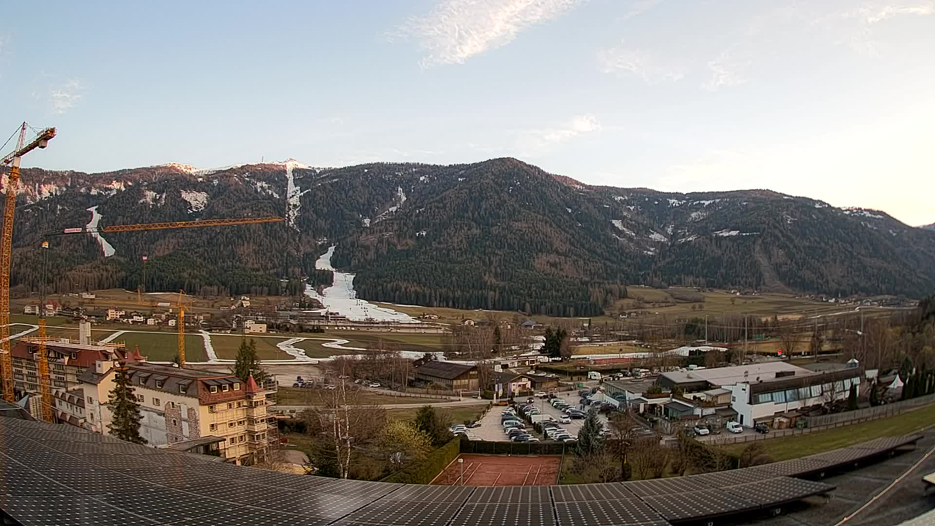 Webcam Riscone | Hotel Olympia | Vista su Plan de Corones