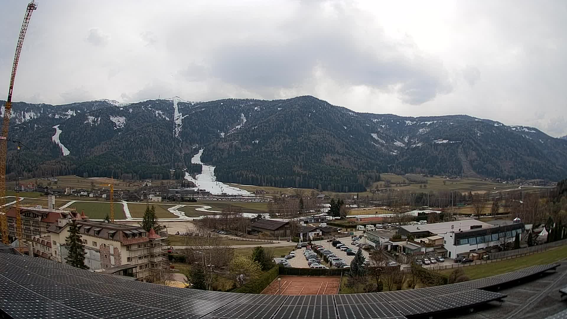 Spletna kamera Riscone | Hotel Olympia | Pogled na Kronplatz