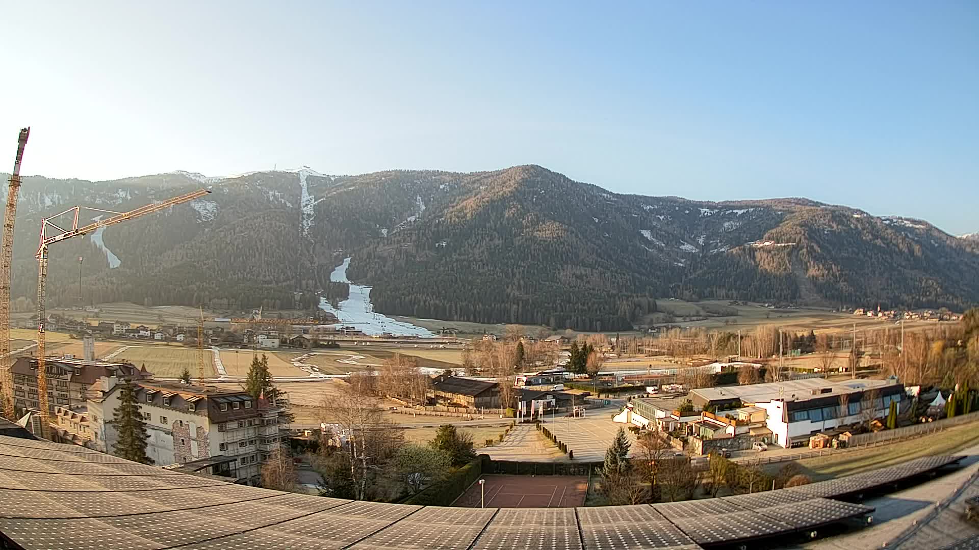 Webcam Riscone | Hotel Olympia | Vista su Plan de Corones