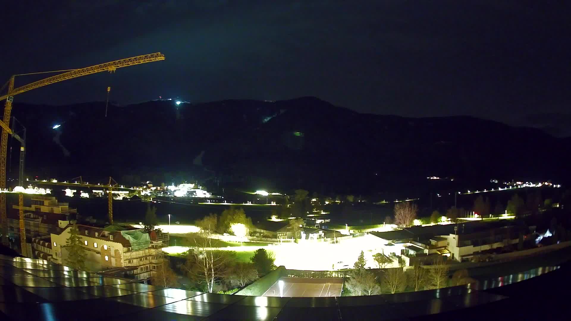 Web kamera Riscone | Hotel Olympia | Pogled na Kronplatz