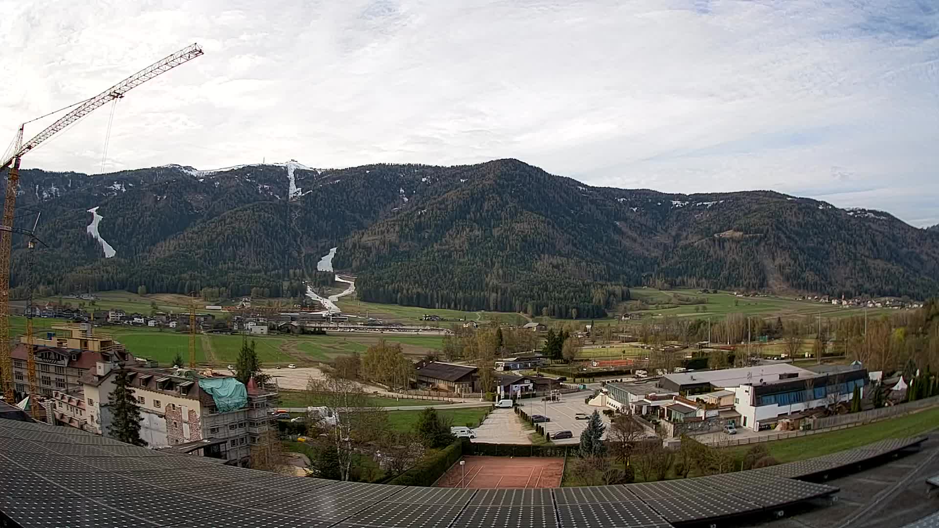 Spletna kamera Riscone | Hotel Olympia | Pogled na Kronplatz