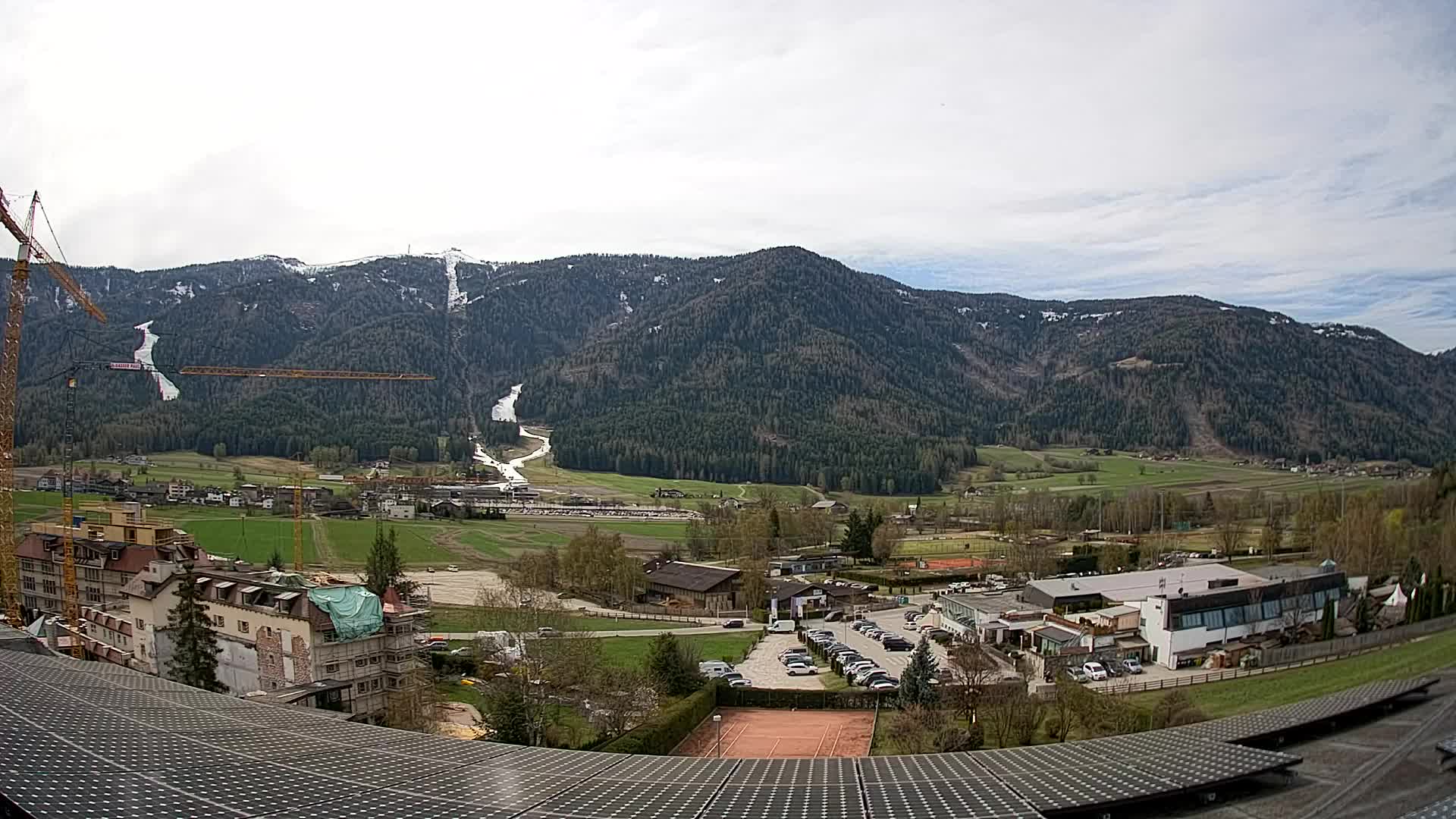 Spletna kamera Riscone | Hotel Olympia | Pogled na Kronplatz