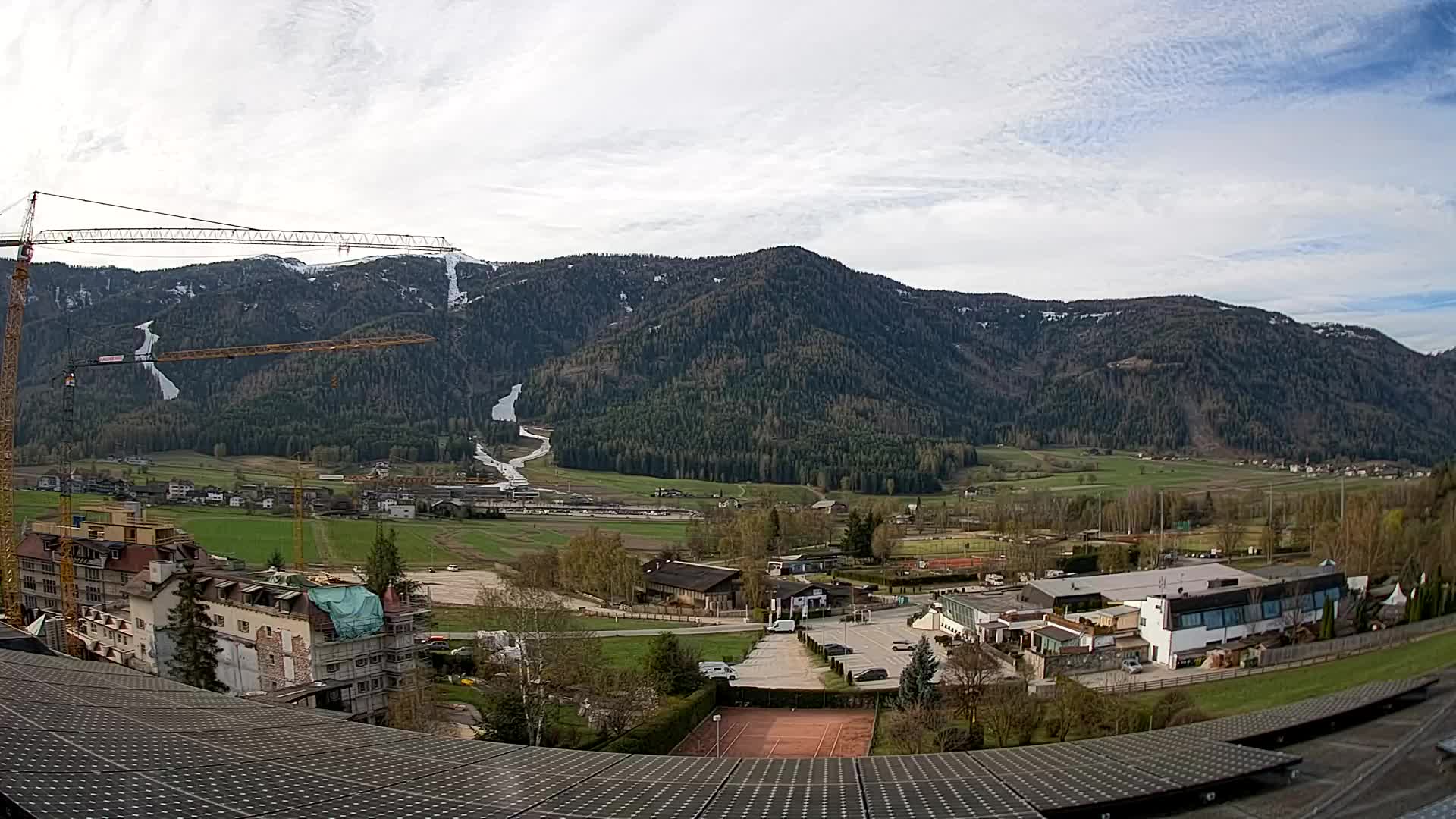 Spletna kamera Riscone | Hotel Olympia | Pogled na Kronplatz