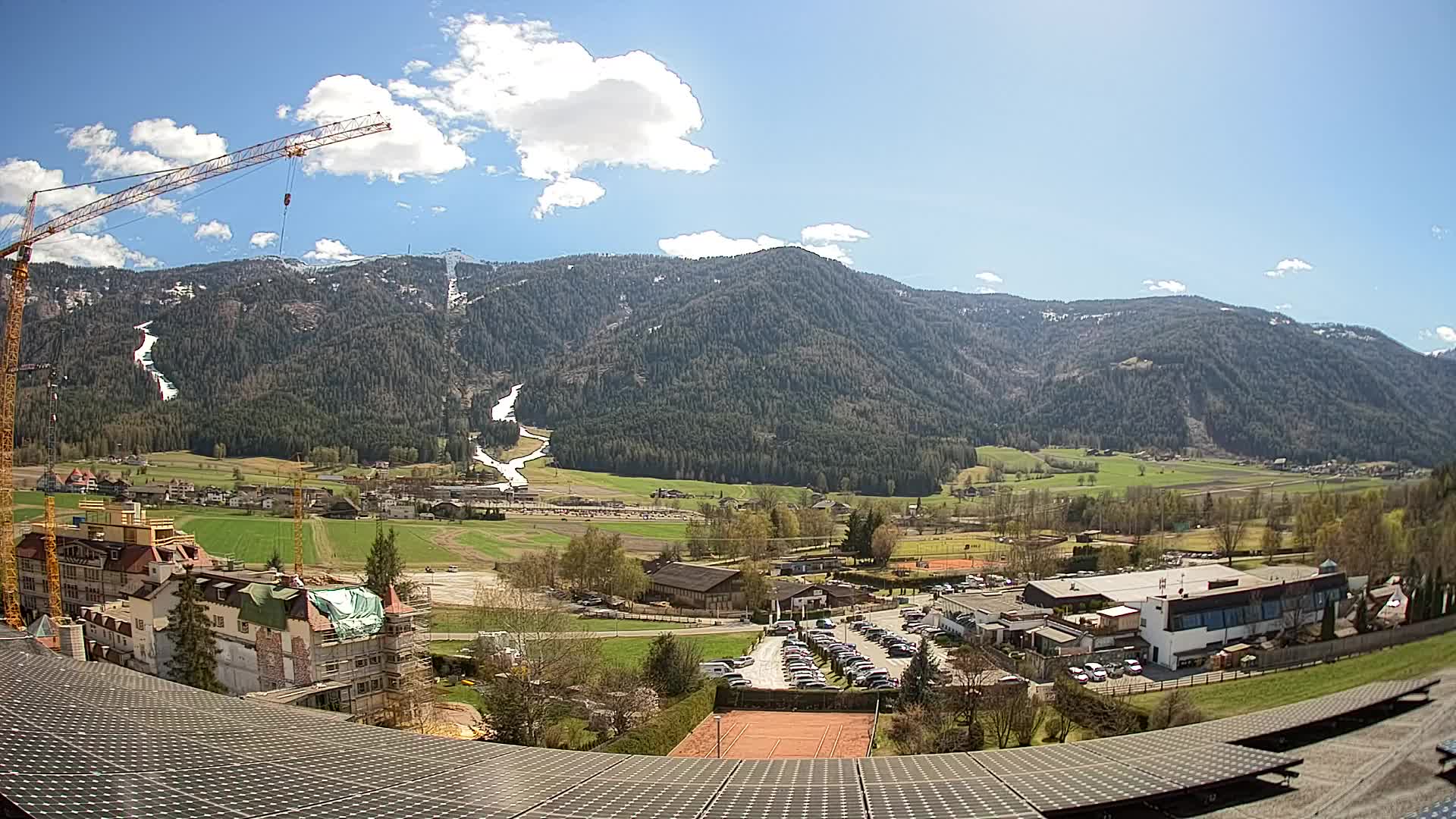 Webcam Riscone | Hotel Olympia | Vista su Plan de Corones