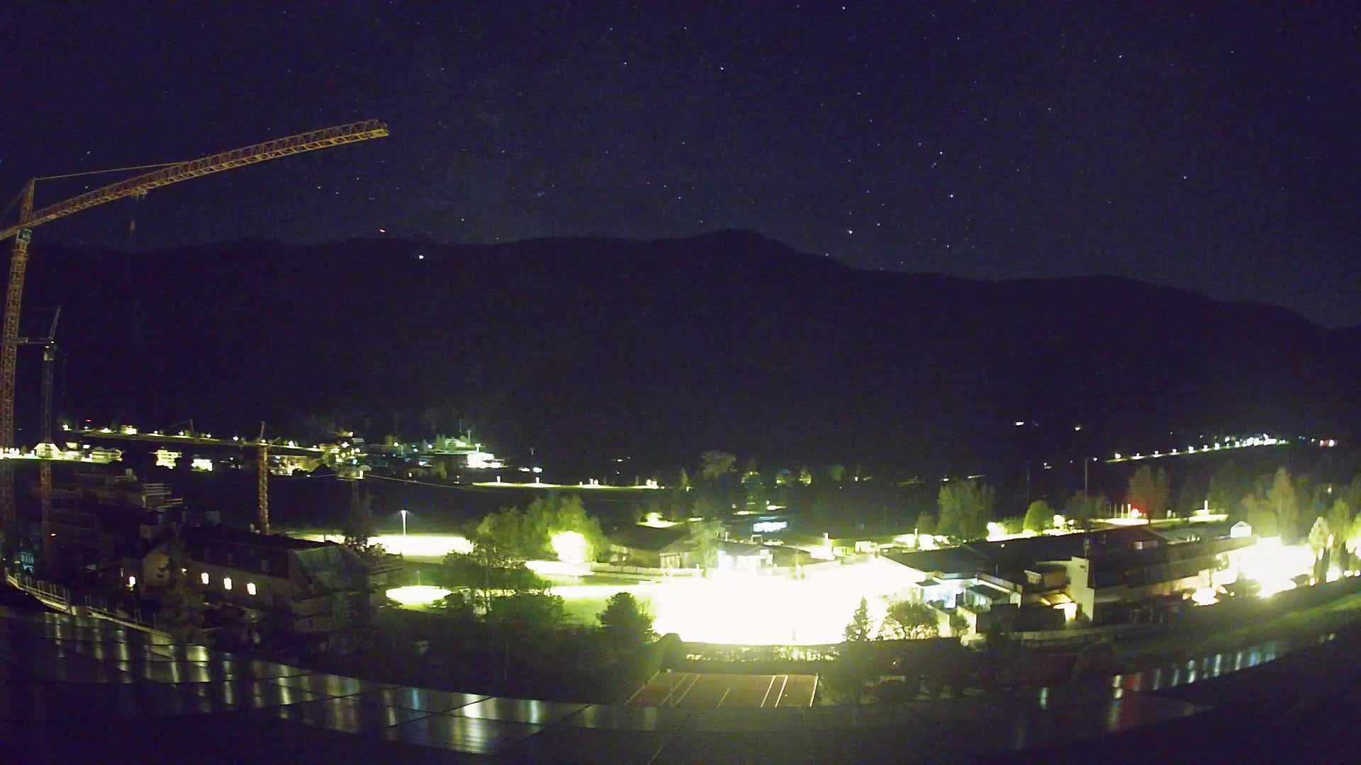 Web kamera Riscone | Hotel Olympia | Pogled na Kronplatz