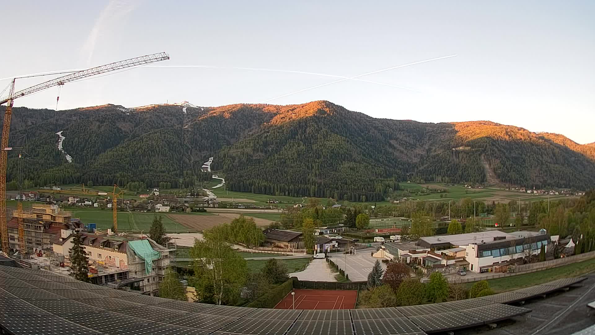 Spletna kamera Riscone | Hotel Olympia | Pogled na Kronplatz