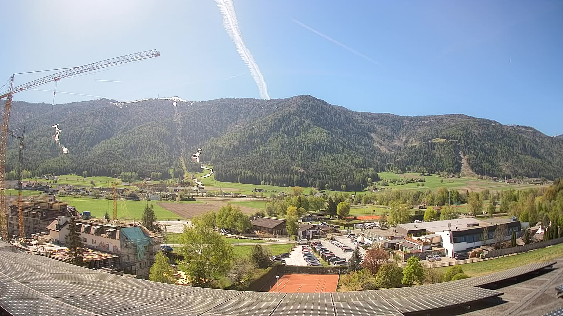 Spletna kamera Riscone | Hotel Olympia | Pogled na Kronplatz