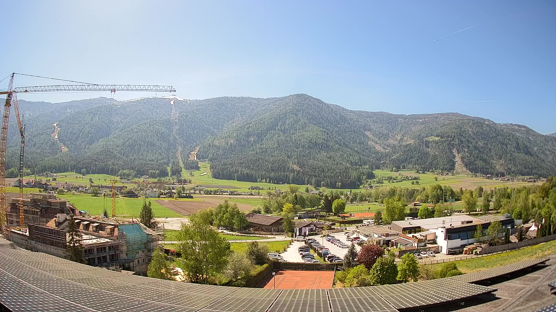 Spletna kamera Riscone | Hotel Olympia | Pogled na Kronplatz