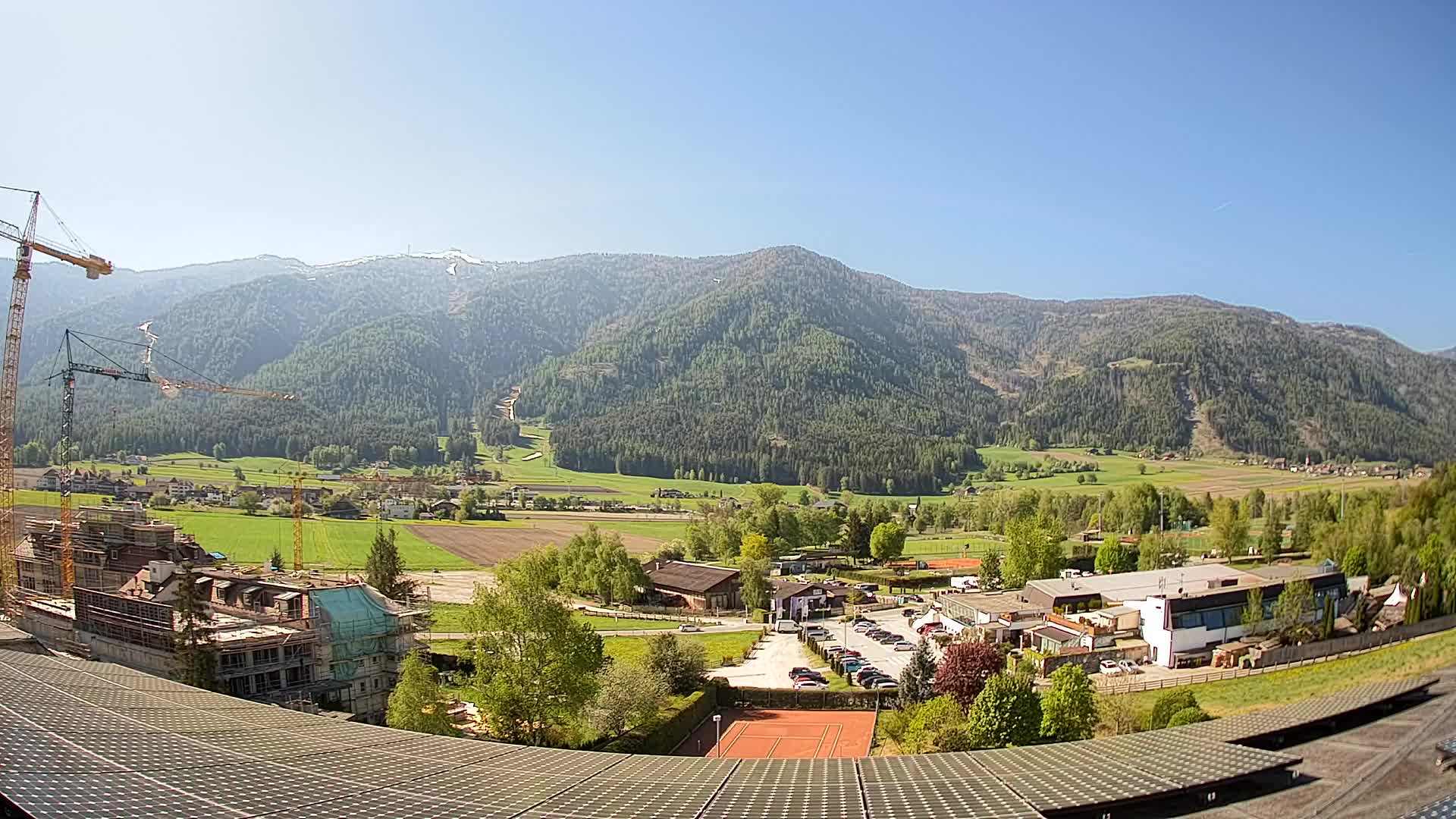 Spletna kamera Riscone | Hotel Olympia | Pogled na Kronplatz