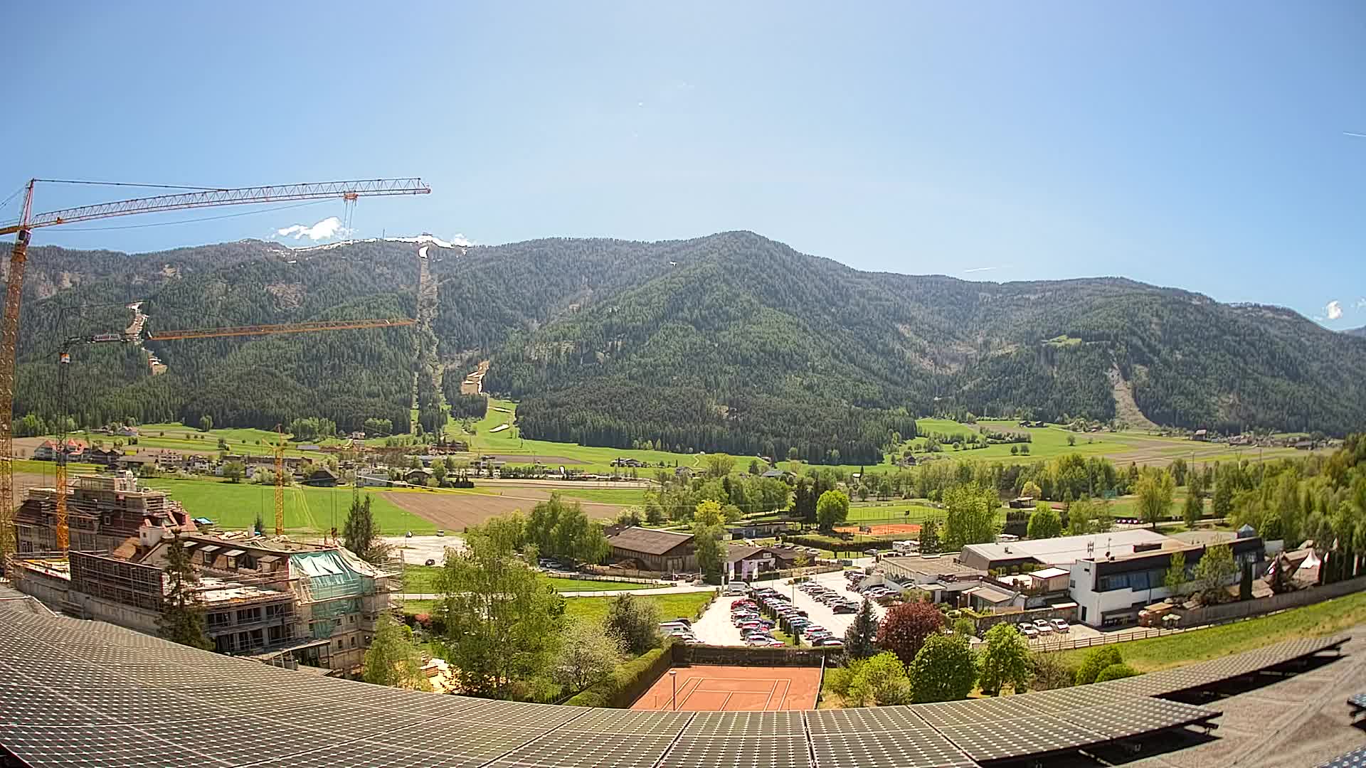 Spletna kamera Riscone | Hotel Olympia | Pogled na Kronplatz