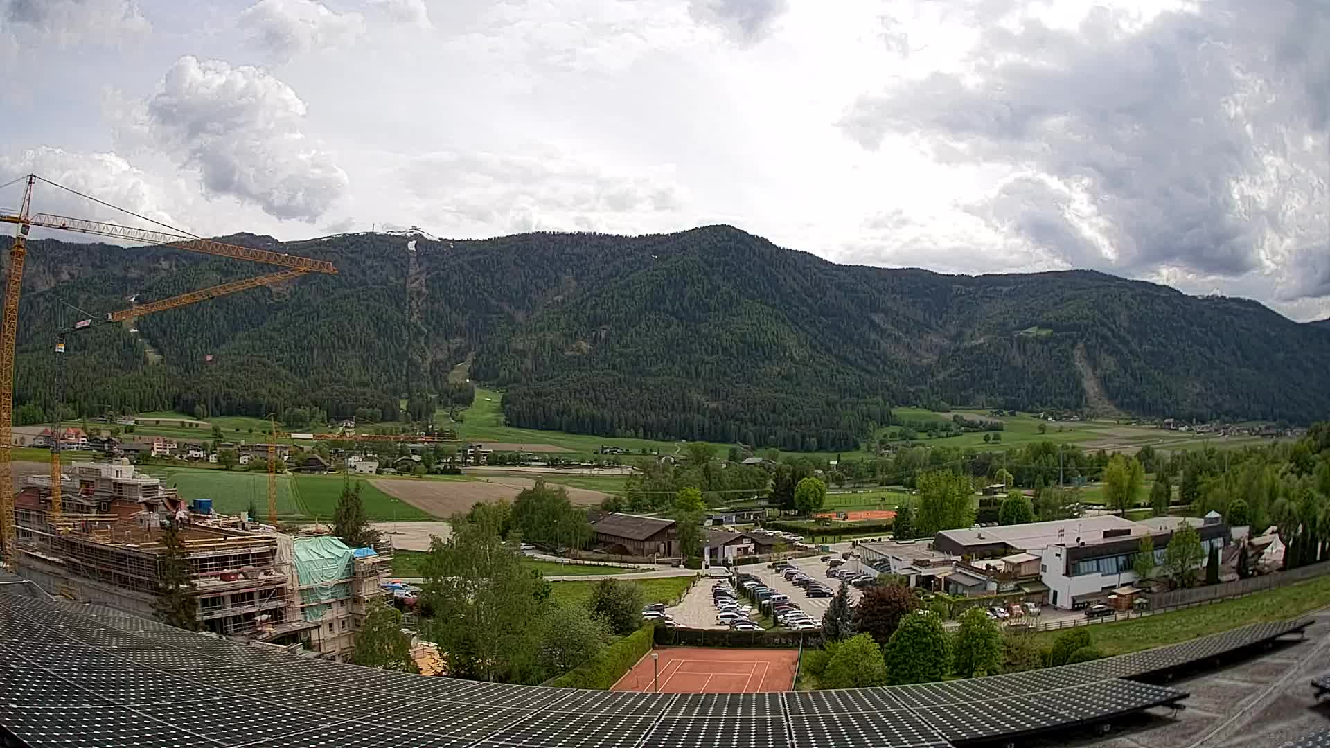 Web kamera Riscone | Hotel Olympia | Pogled na Kronplatz