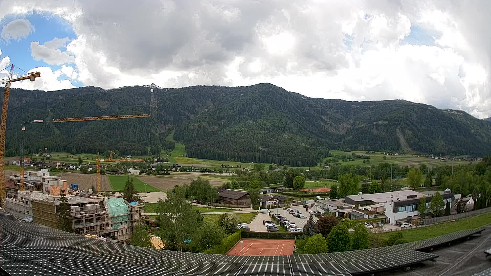 Web kamera Riscone | Hotel Olympia | Pogled na Kronplatz