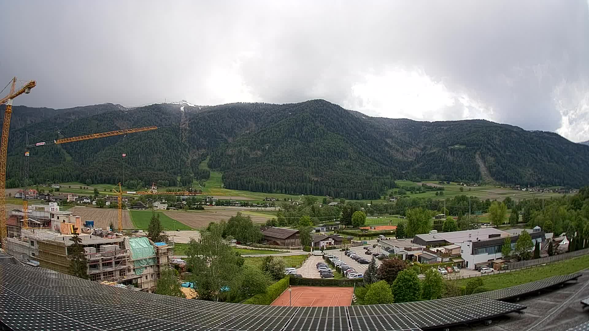 Web kamera Riscone | Hotel Olympia | Pogled na Kronplatz