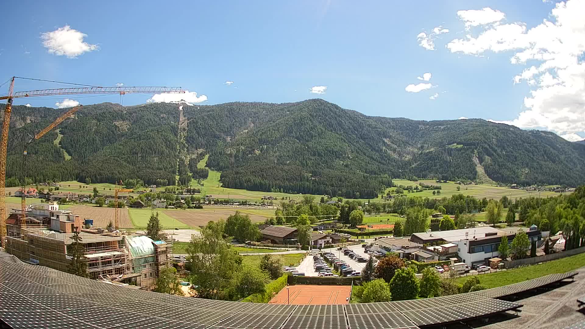 Spletna kamera Riscone | Hotel Olympia | Pogled na Kronplatz