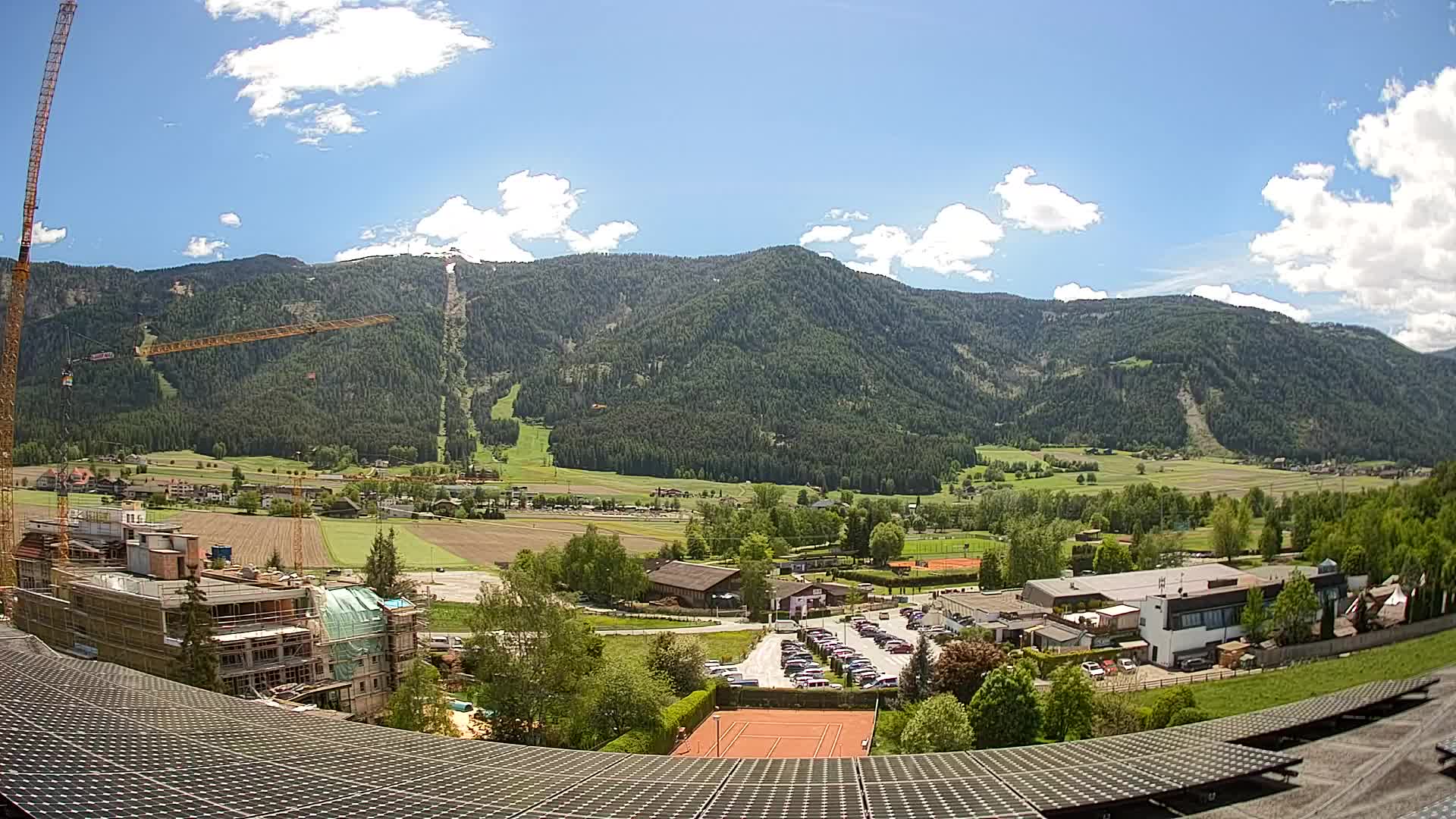 Spletna kamera Riscone | Hotel Olympia | Pogled na Kronplatz