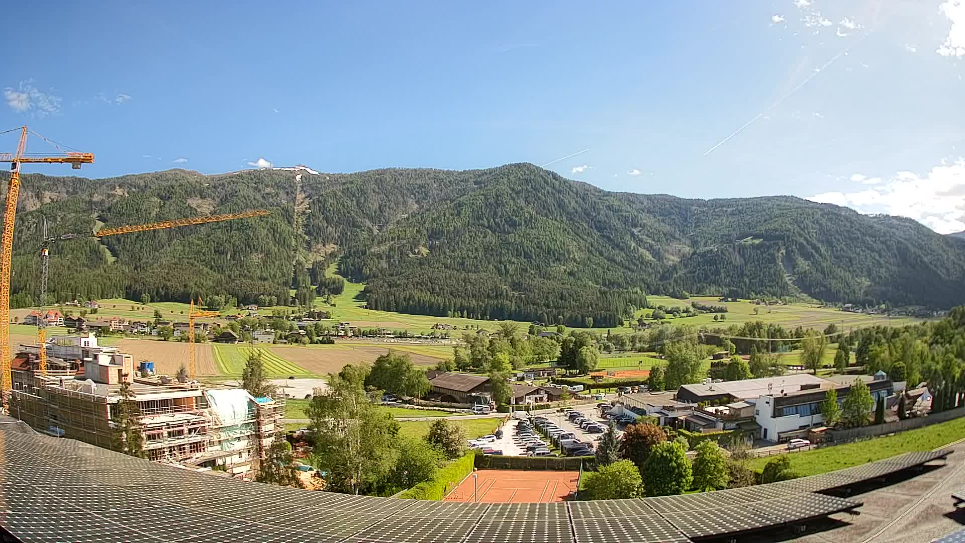 Spletna kamera Riscone | Hotel Olympia | Pogled na Kronplatz