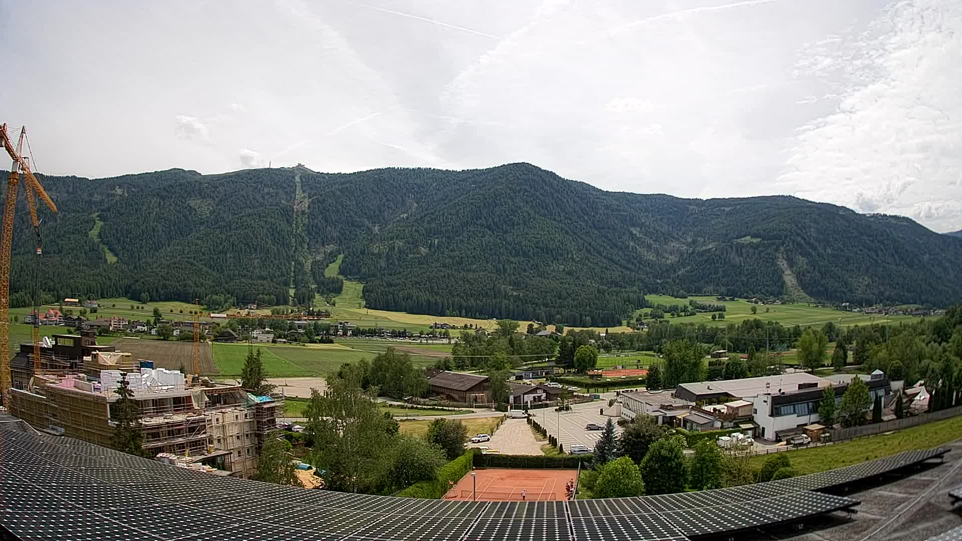 Spletna kamera Riscone | Hotel Olympia | Pogled na Kronplatz