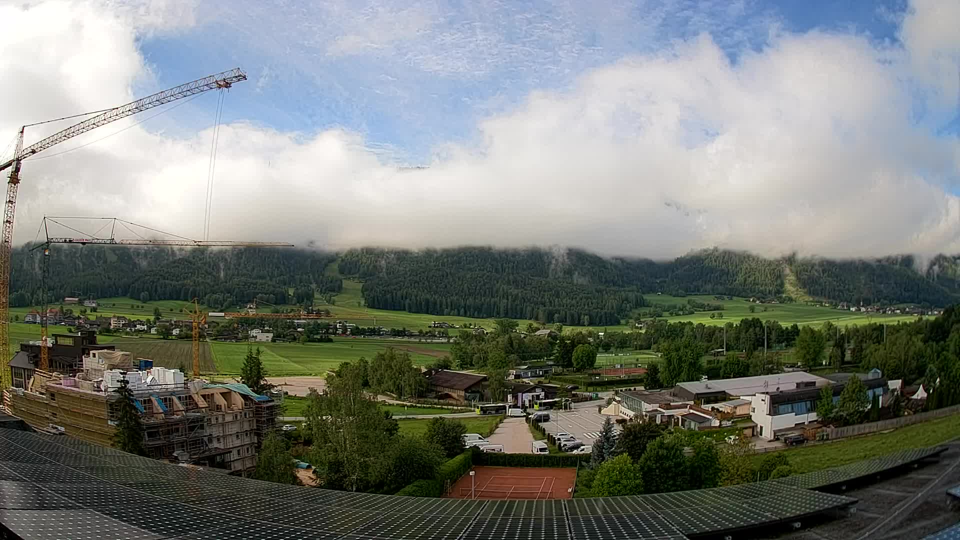 Spletna kamera Riscone | Hotel Olympia | Pogled na Kronplatz