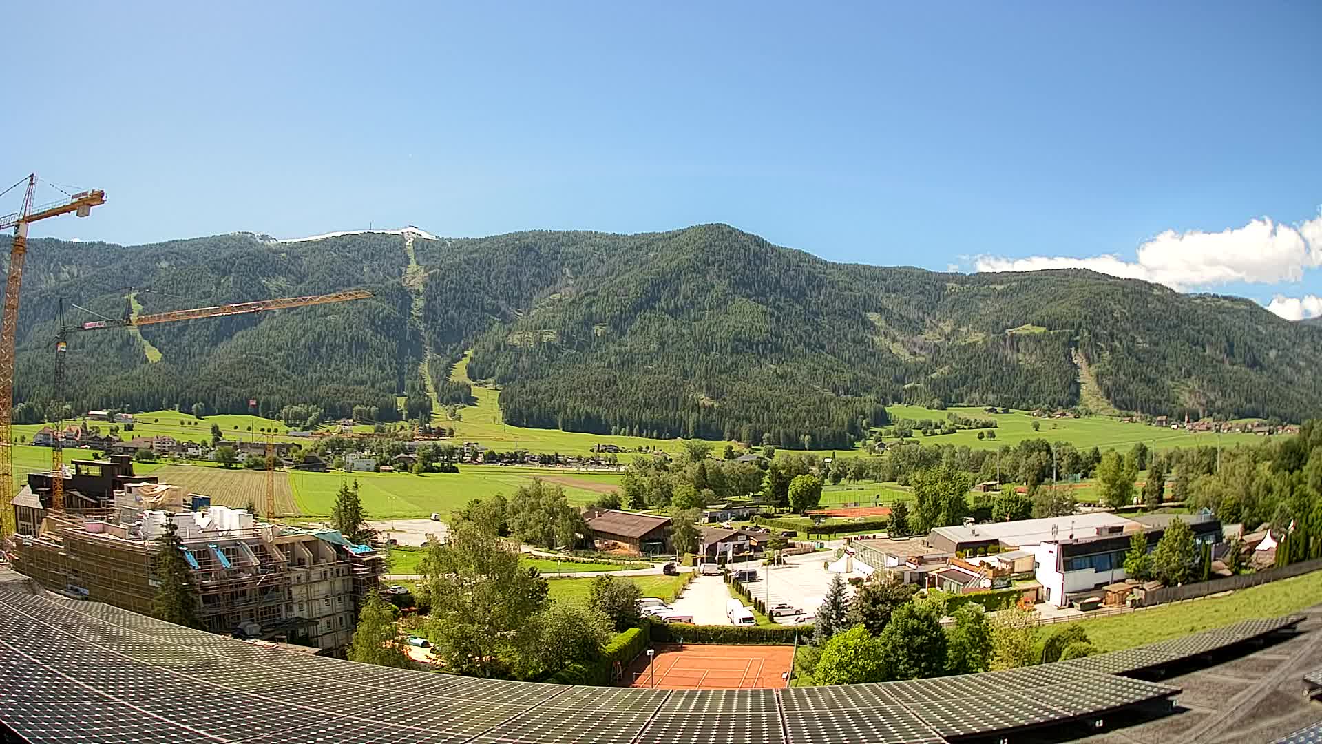 Spletna kamera Riscone | Hotel Olympia | Pogled na Kronplatz