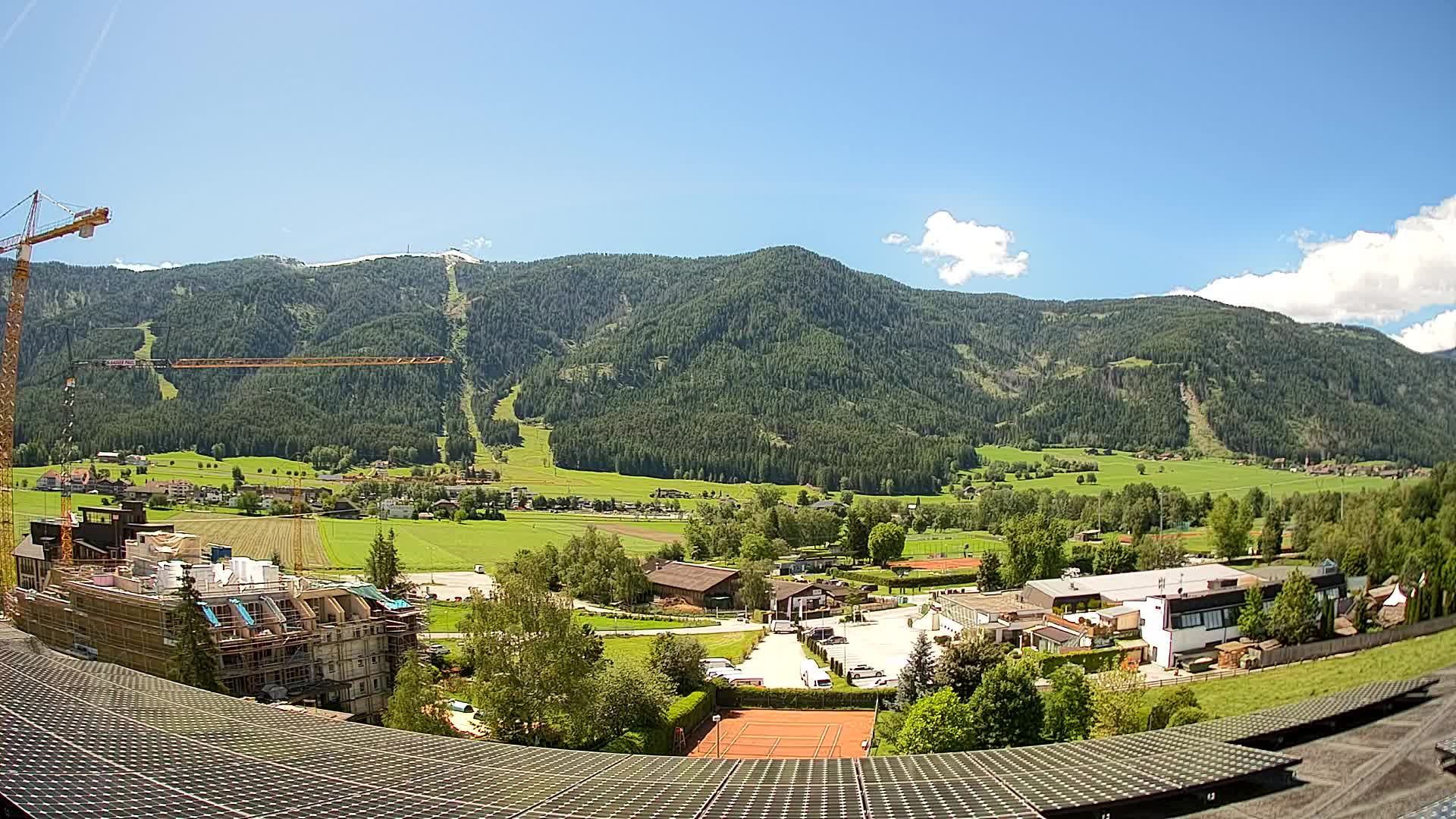 Web kamera Riscone | Hotel Olympia | Pogled na Kronplatz