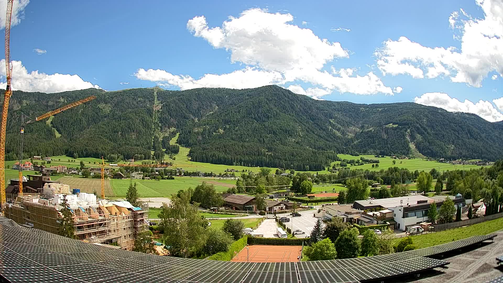 Spletna kamera Riscone | Hotel Olympia | Pogled na Kronplatz