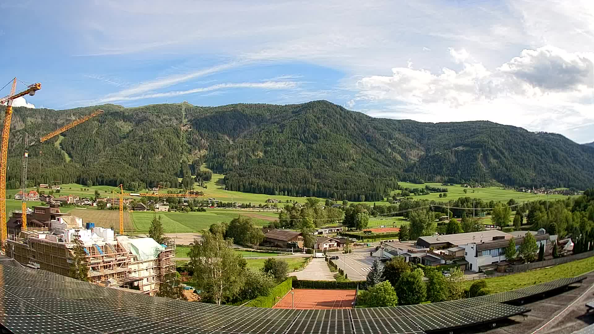 Spletna kamera Riscone | Hotel Olympia | Pogled na Kronplatz