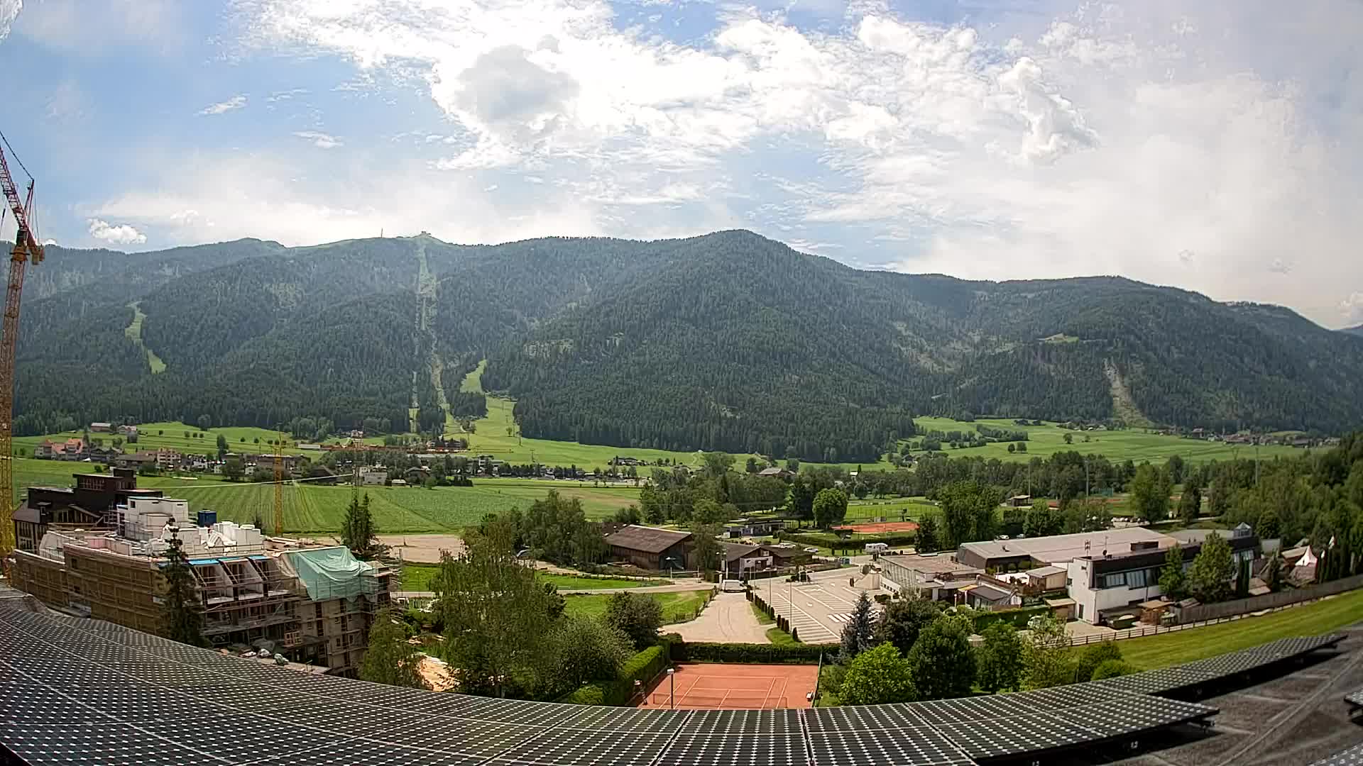 Spletna kamera Riscone | Hotel Olympia | Pogled na Kronplatz