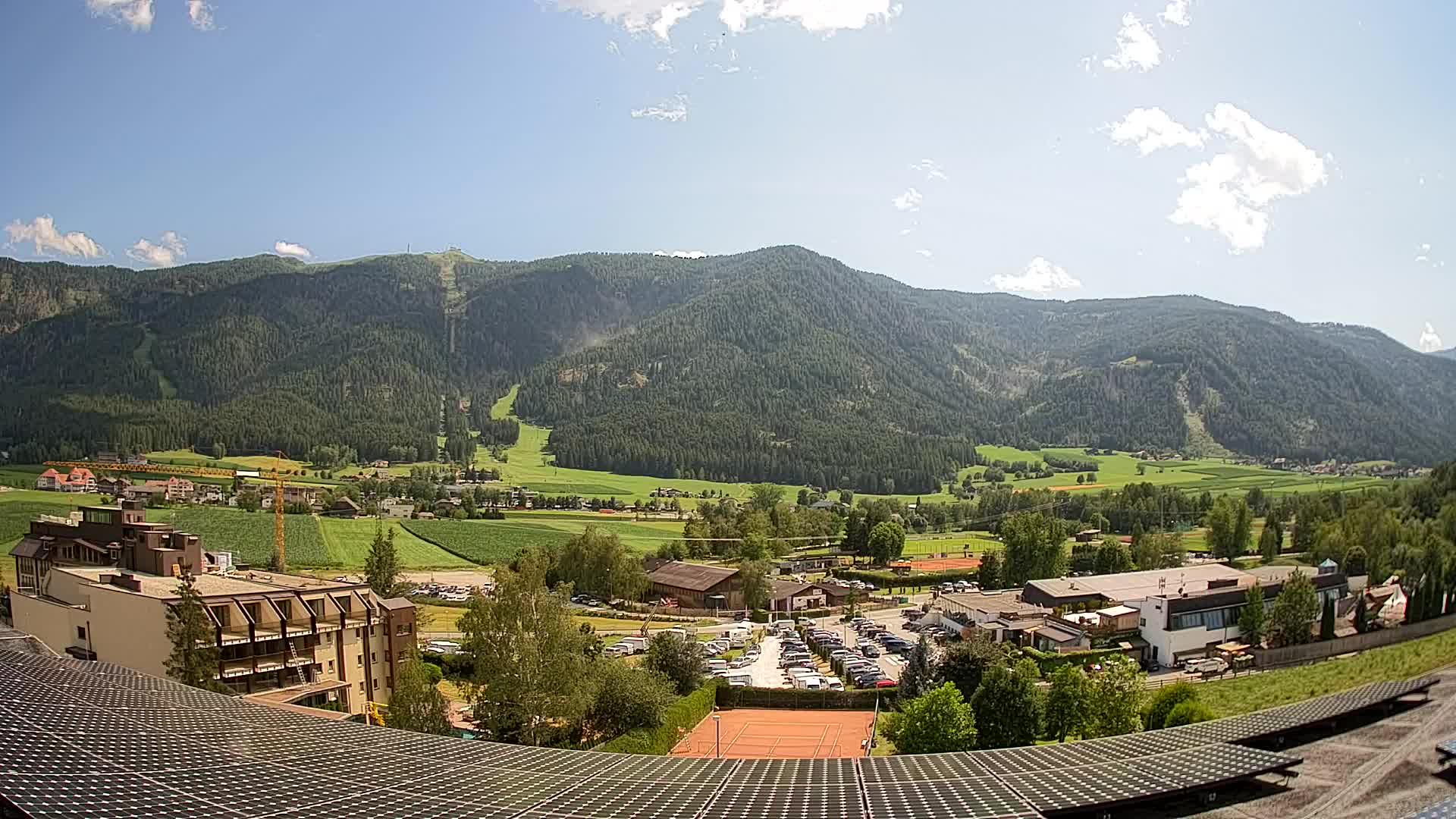Webcam Riscone | Hotel Olympia | Vista su Plan de Corones