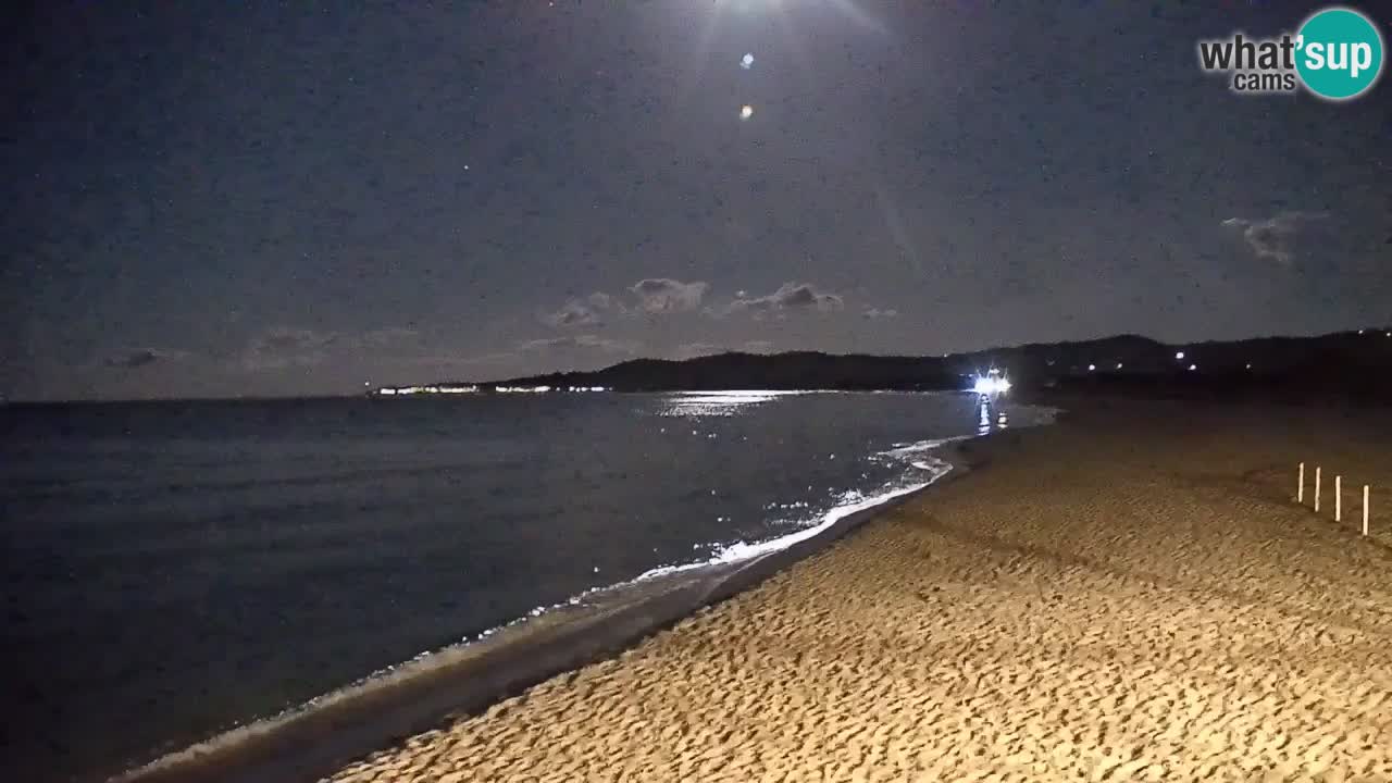 Live webcam La Caletta beach – Budoni – Sardinia – Italy