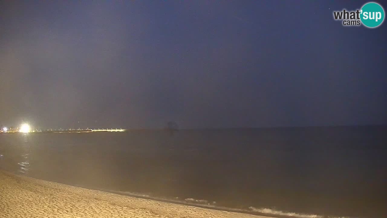 Spletna kamera v živo Plaža La Caletta – Budoni – Sardinija – Italija