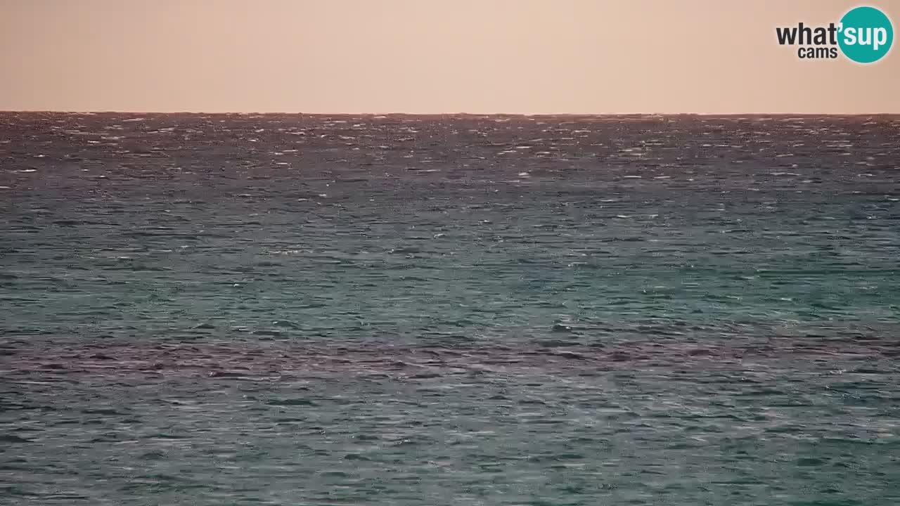 Spletna kamera v živo Plaža La Caletta – Budoni – Sardinija – Italija