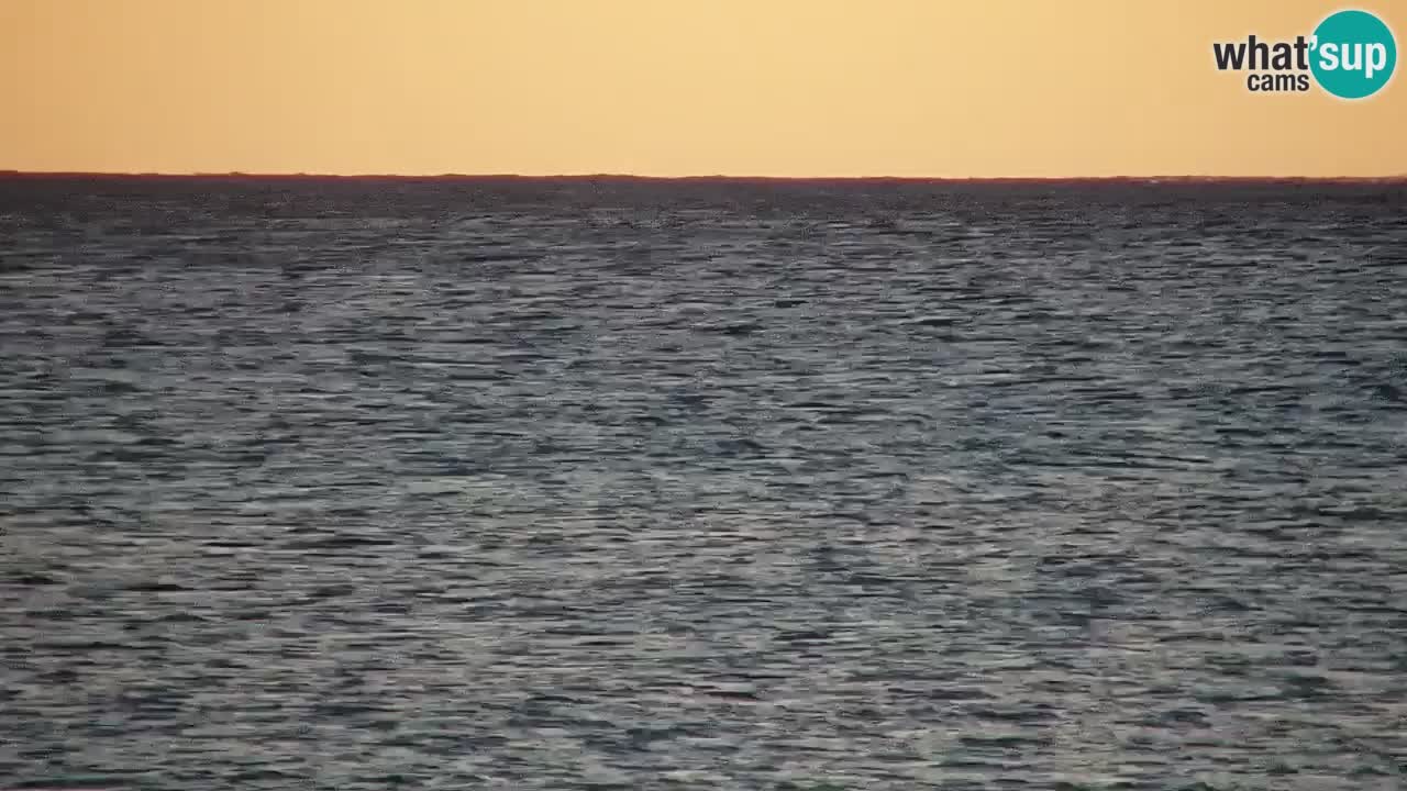 Spletna kamera v živo Plaža La Caletta – Budoni – Sardinija – Italija