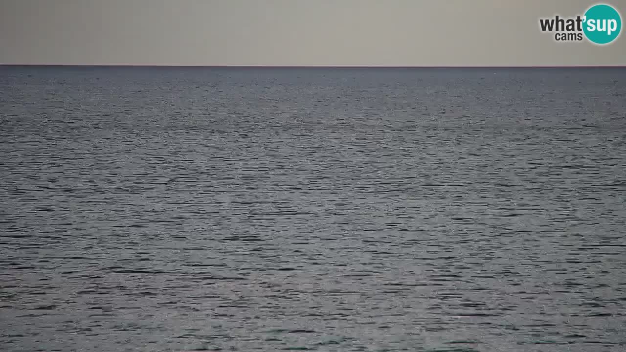 Spletna kamera v živo Plaža La Caletta – Budoni – Sardinija – Italija