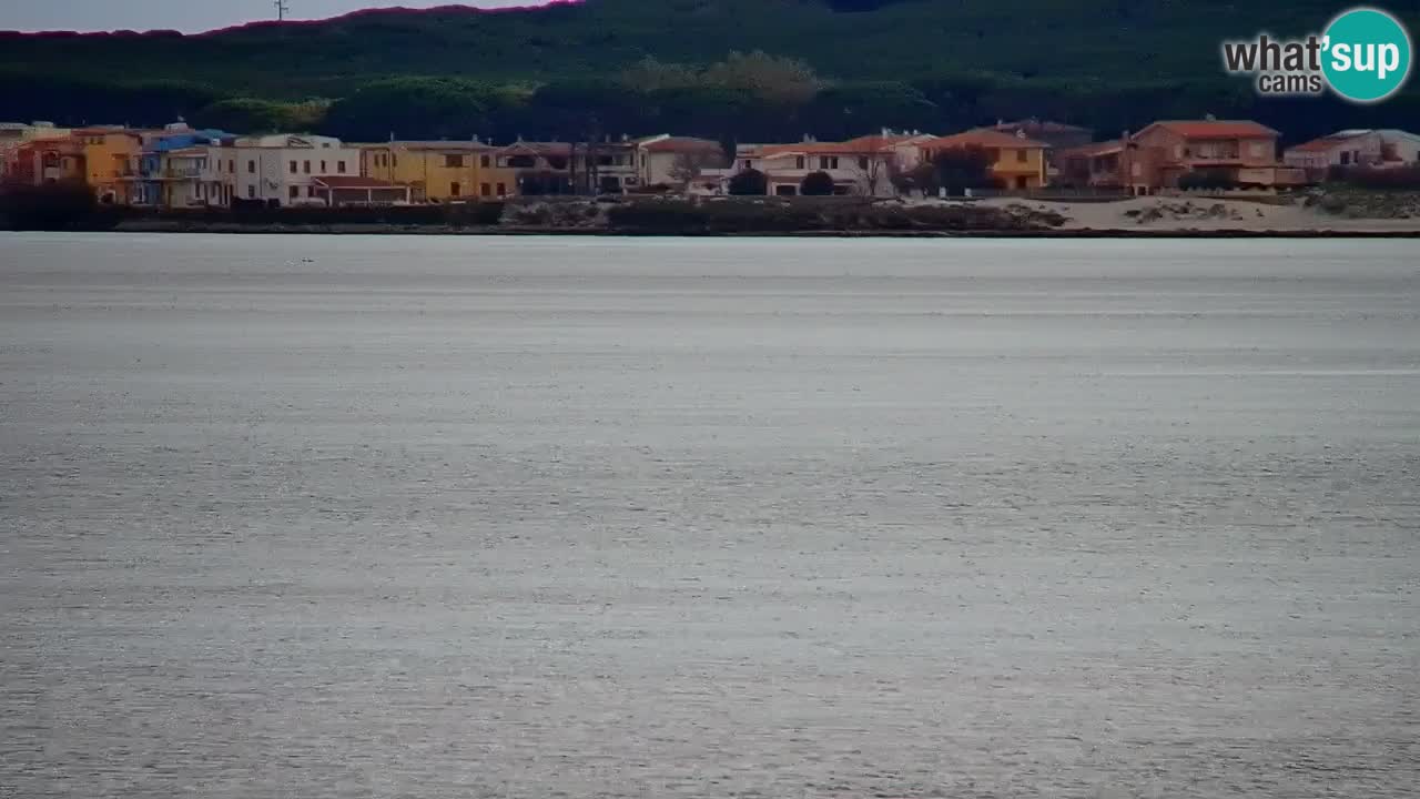 Spletna kamera v živo Plaža La Caletta – Budoni – Sardinija – Italija