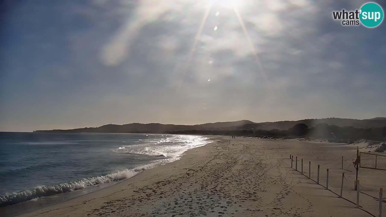 Live-Webcam Strand La Caletta – Budoni – Sardinien – Italien