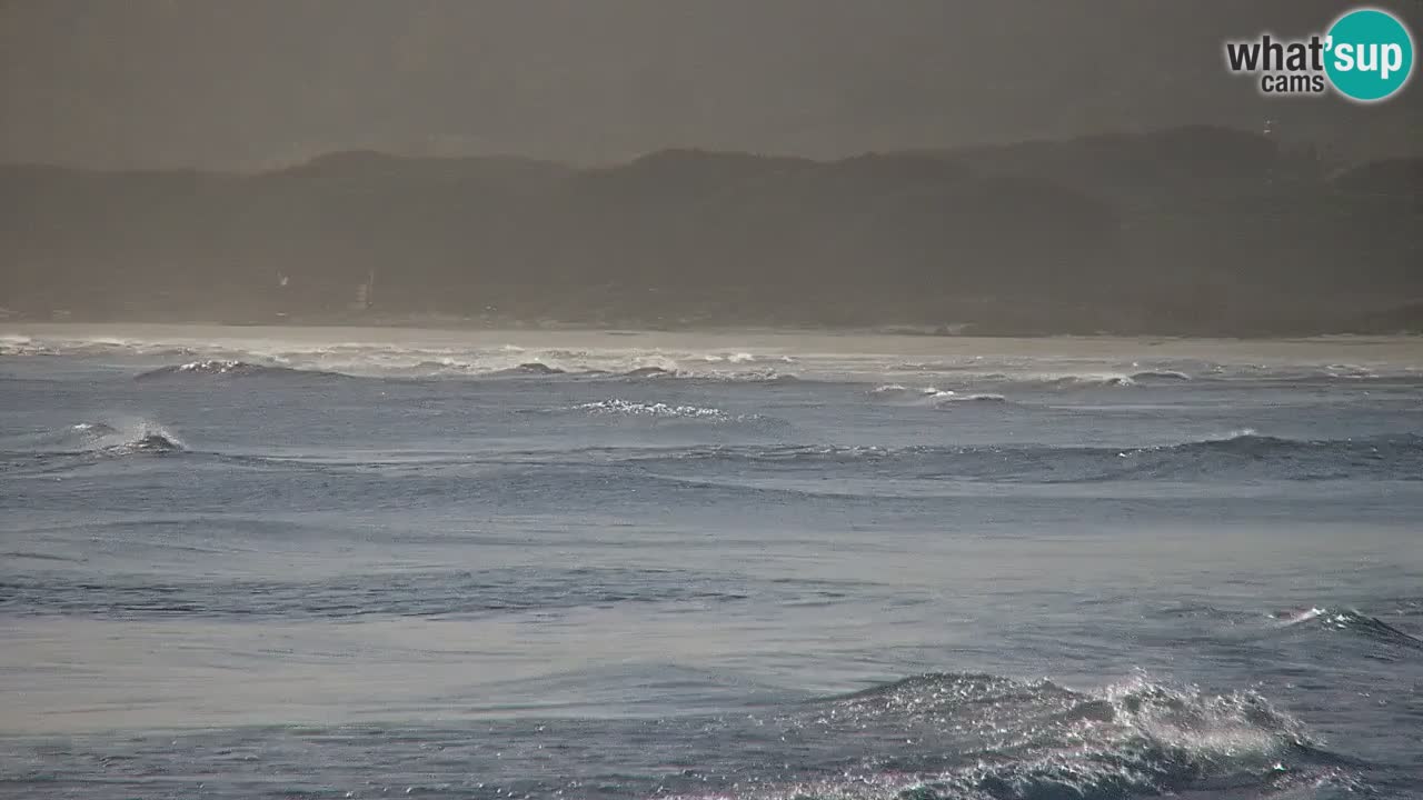 Spletna kamera v živo Plaža La Caletta – Budoni – Sardinija – Italija