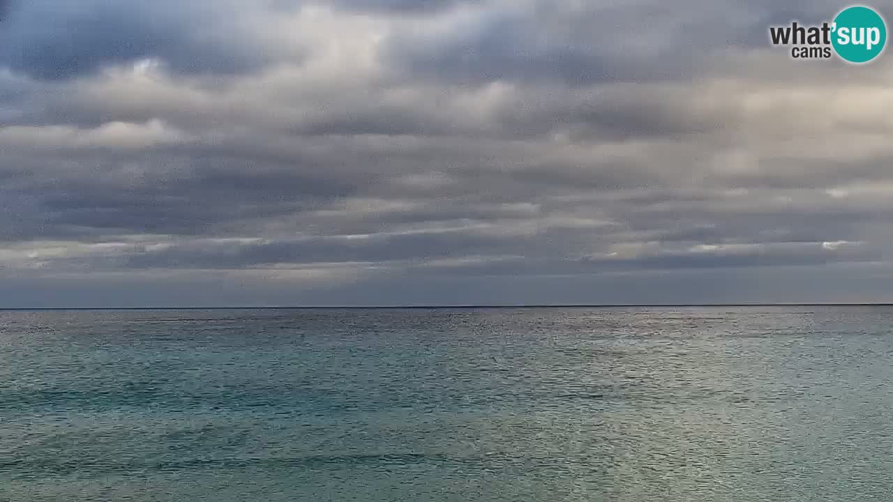 Spletna kamera v živo Plaža La Caletta – Budoni – Sardinija – Italija