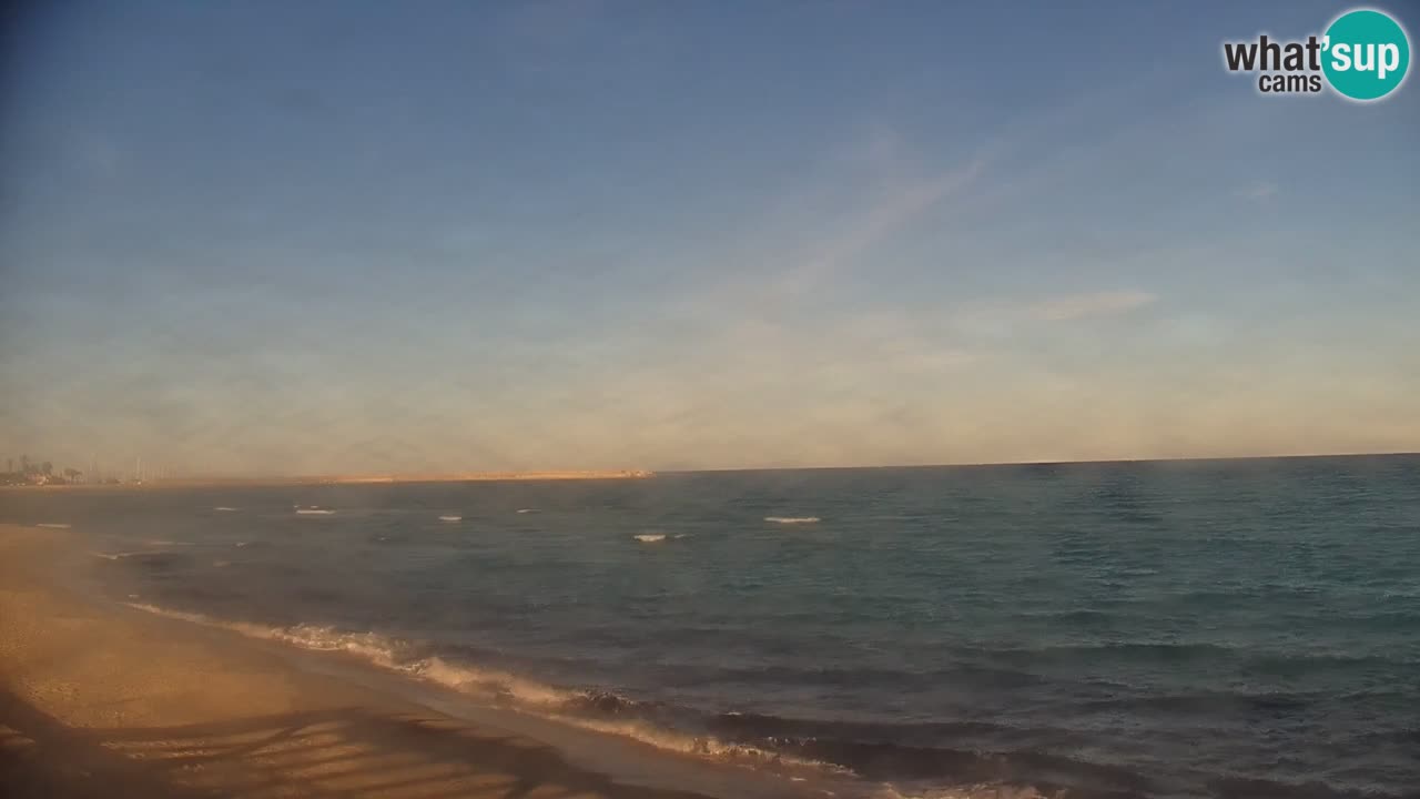 Live webcam La Caletta beach – Budoni – Sardinia – Italy