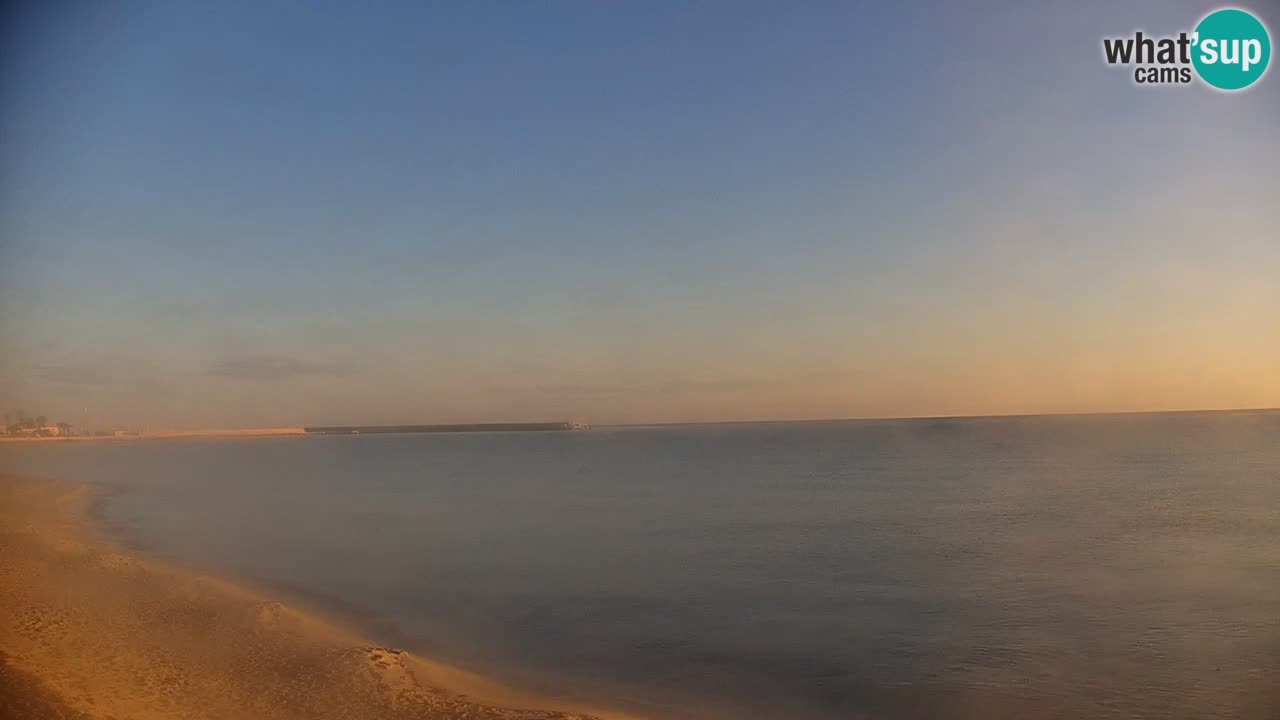 Spletna kamera v živo Plaža La Caletta – Budoni – Sardinija – Italija