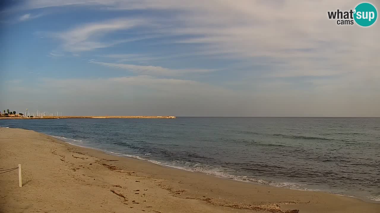 Web kamera uživo La Caletta plaža – Budoni – Sardinija – Italija